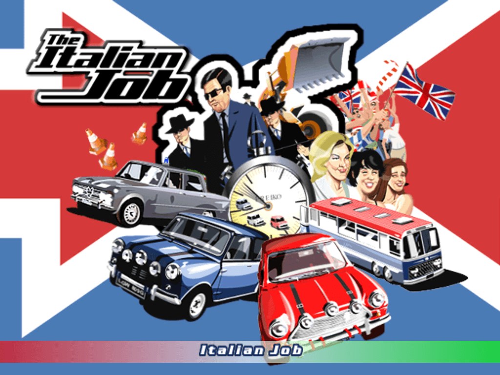 1024x768 Abandonware Games / The Italian Job