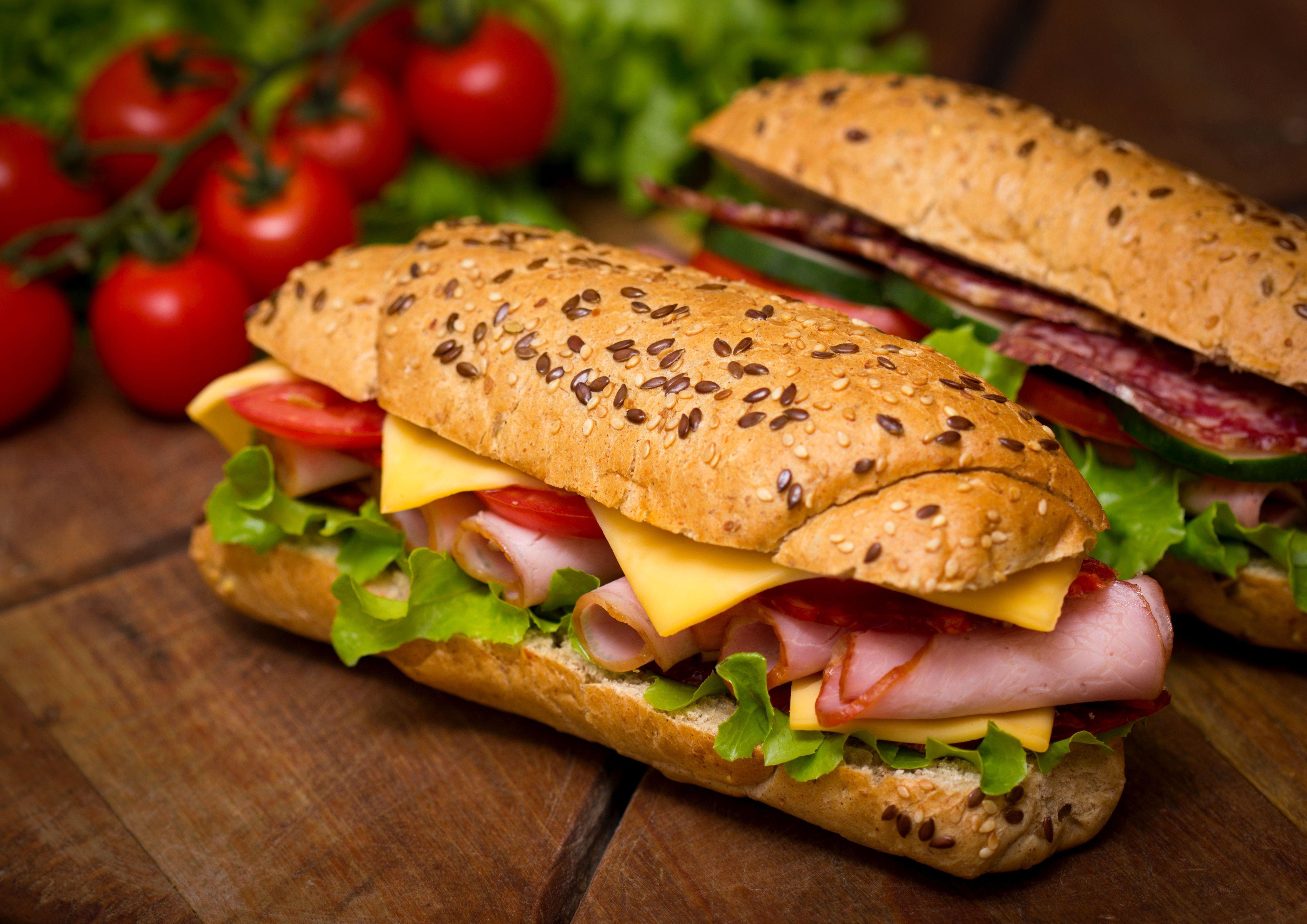 4446x3145 Sandwich Wallpaper