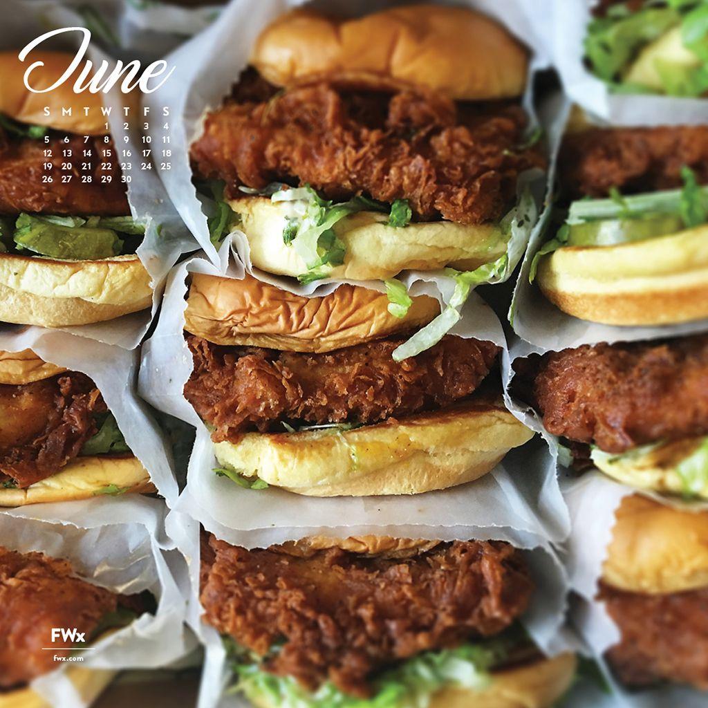 1024x1024 It's Sandwiches on Sandwiches on Sandwiches With This Month's FWx Wallpaper. Food & Wine