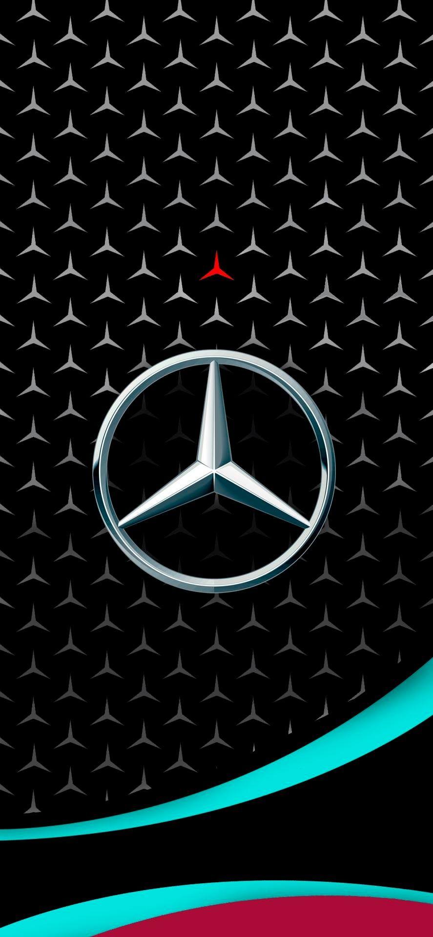 887x1920 Mercedes 2020 Black Wallpaper