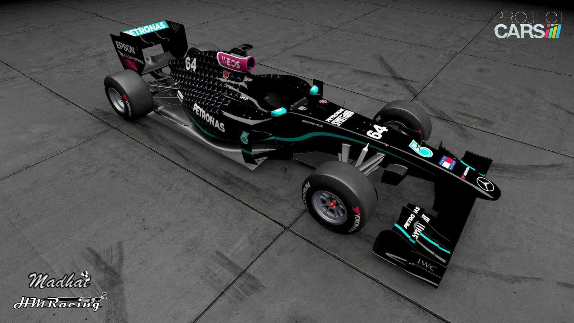 mercedes w11 black