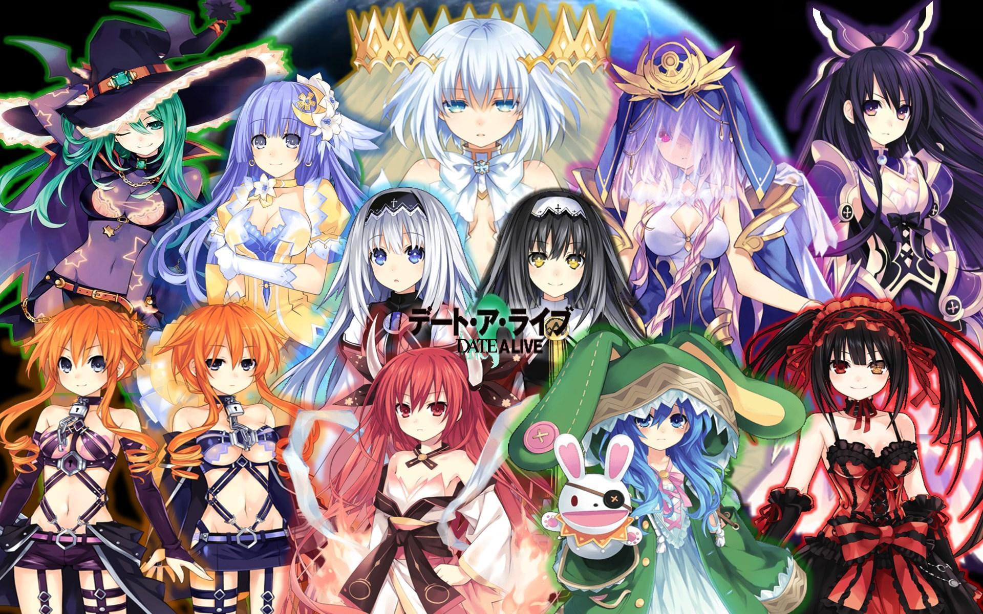 1920x1200 Date A Live All Girls