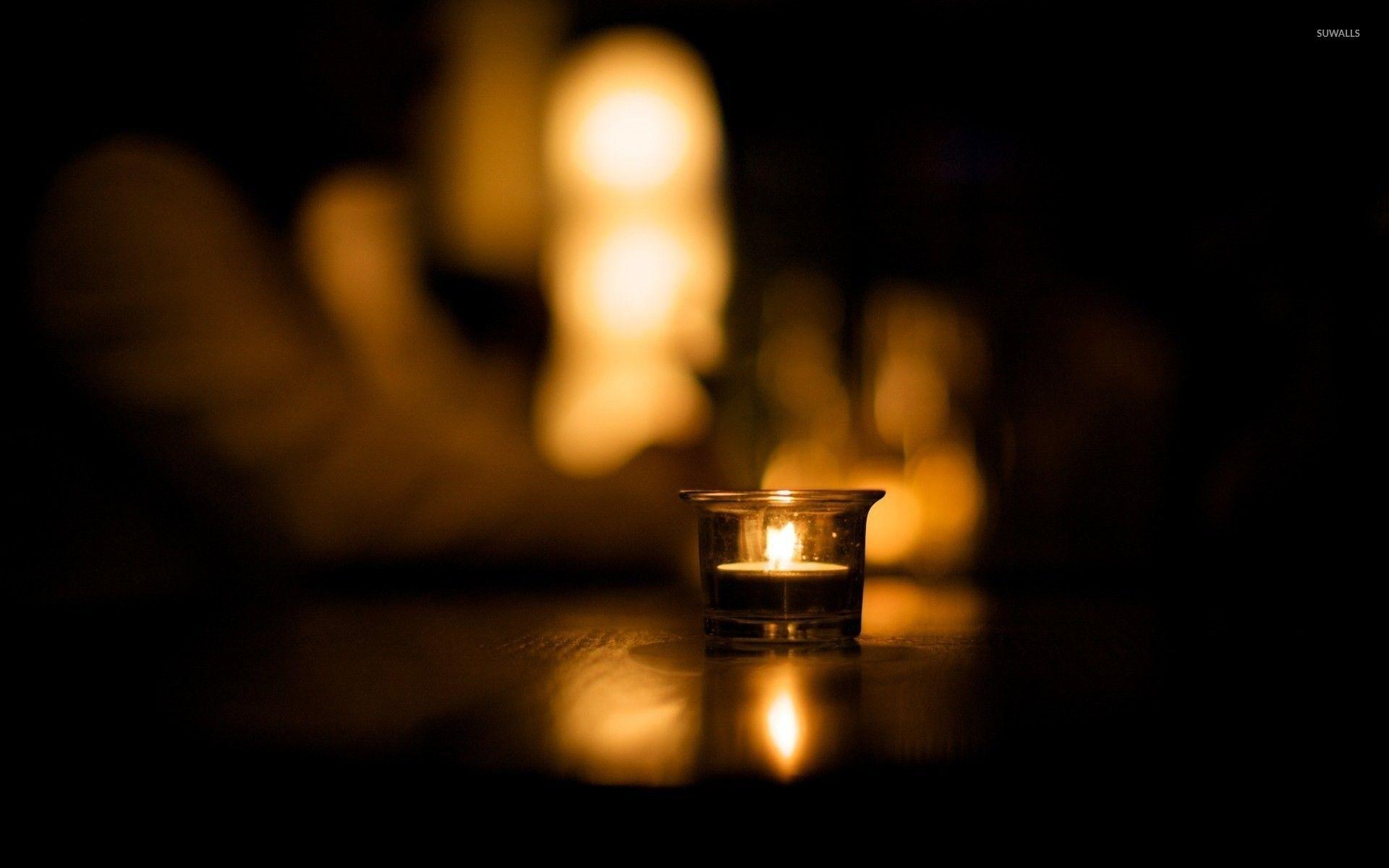 1920x1200 Candle in the dark wallpaper wallpaper