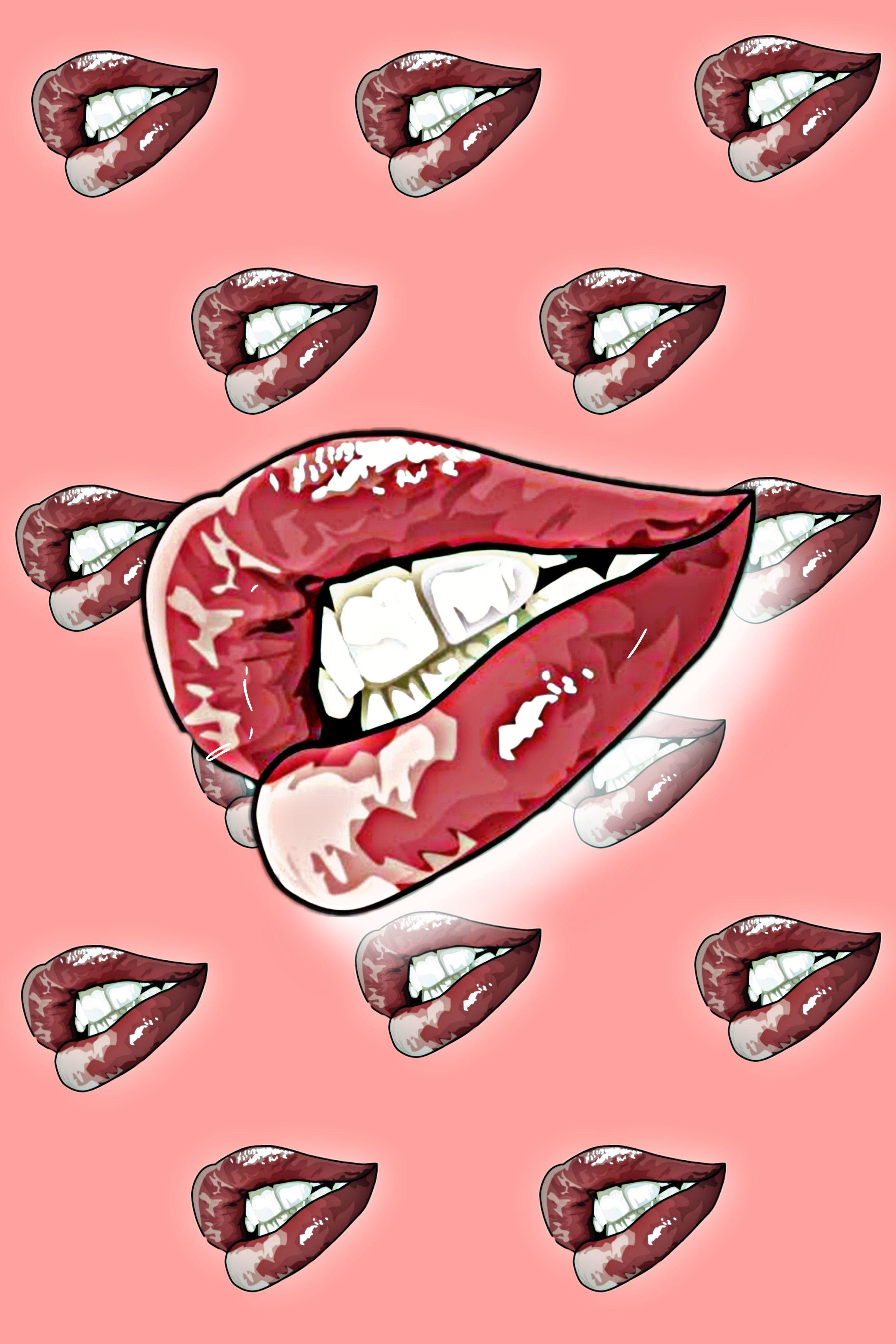 Cartoon Lips Wallpapers - Top Free Cartoon Lips Backgrounds