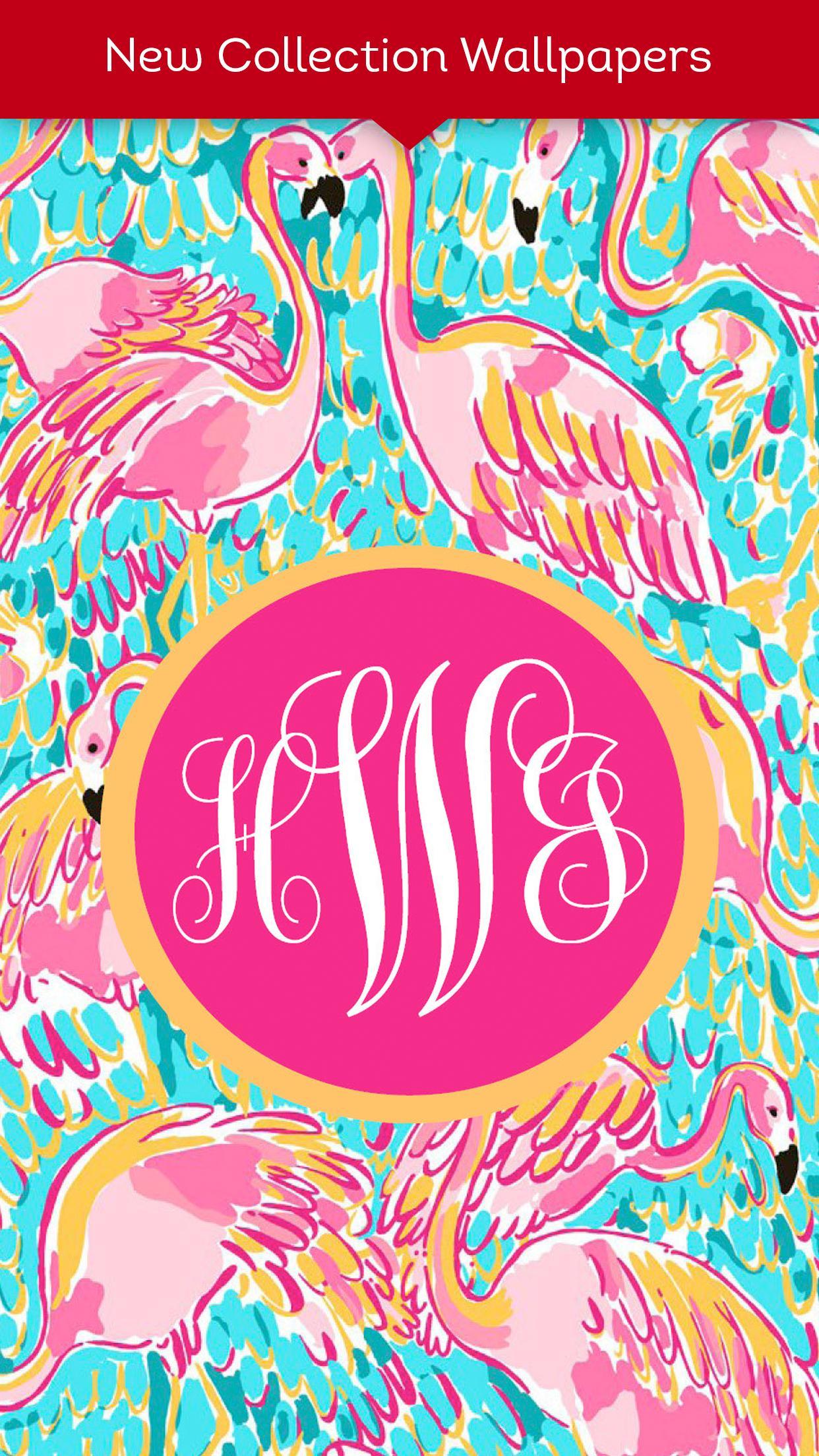 1242x2208 Monogram HD Wallpaper for Android