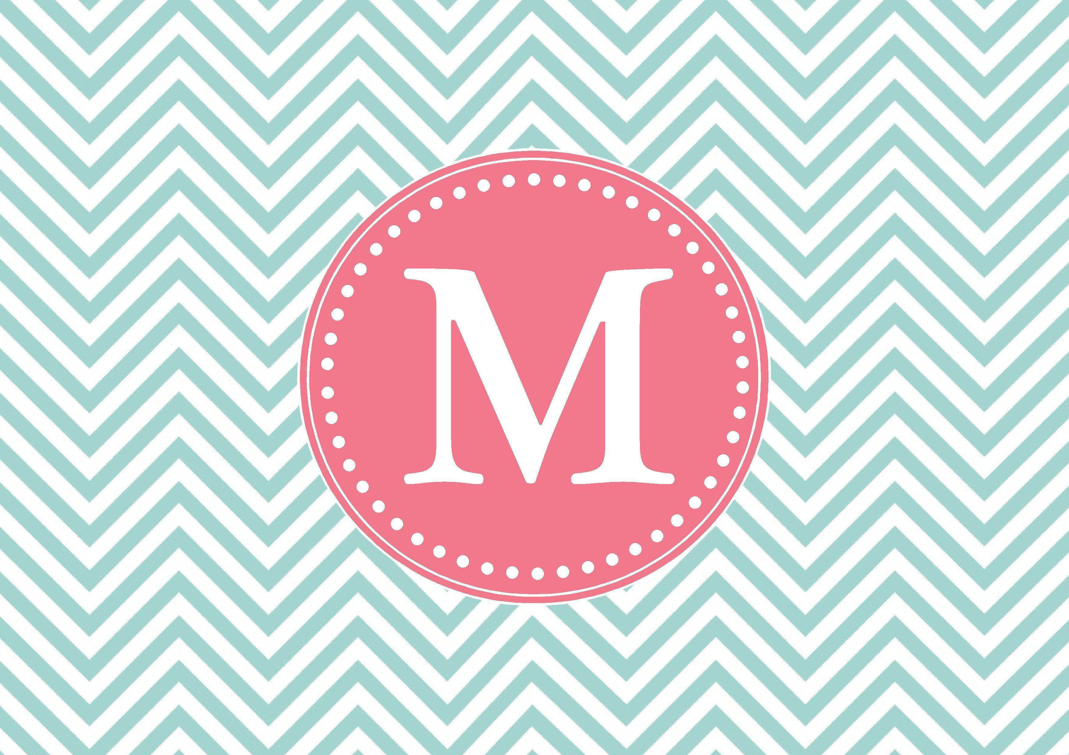 3508x2480 Plain Monogram Wallpaper