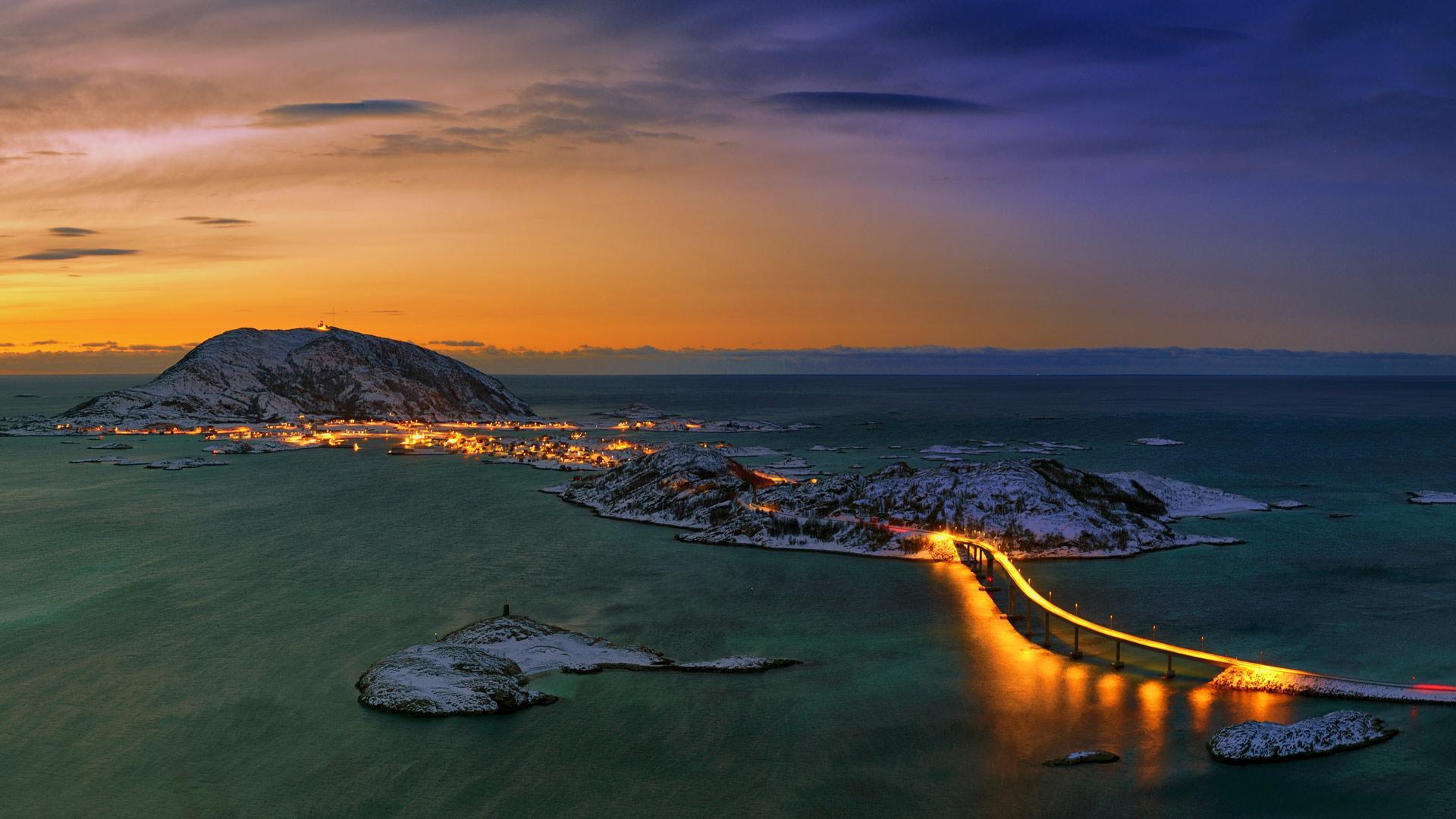 1920x1080 Tromsø Wallpaper