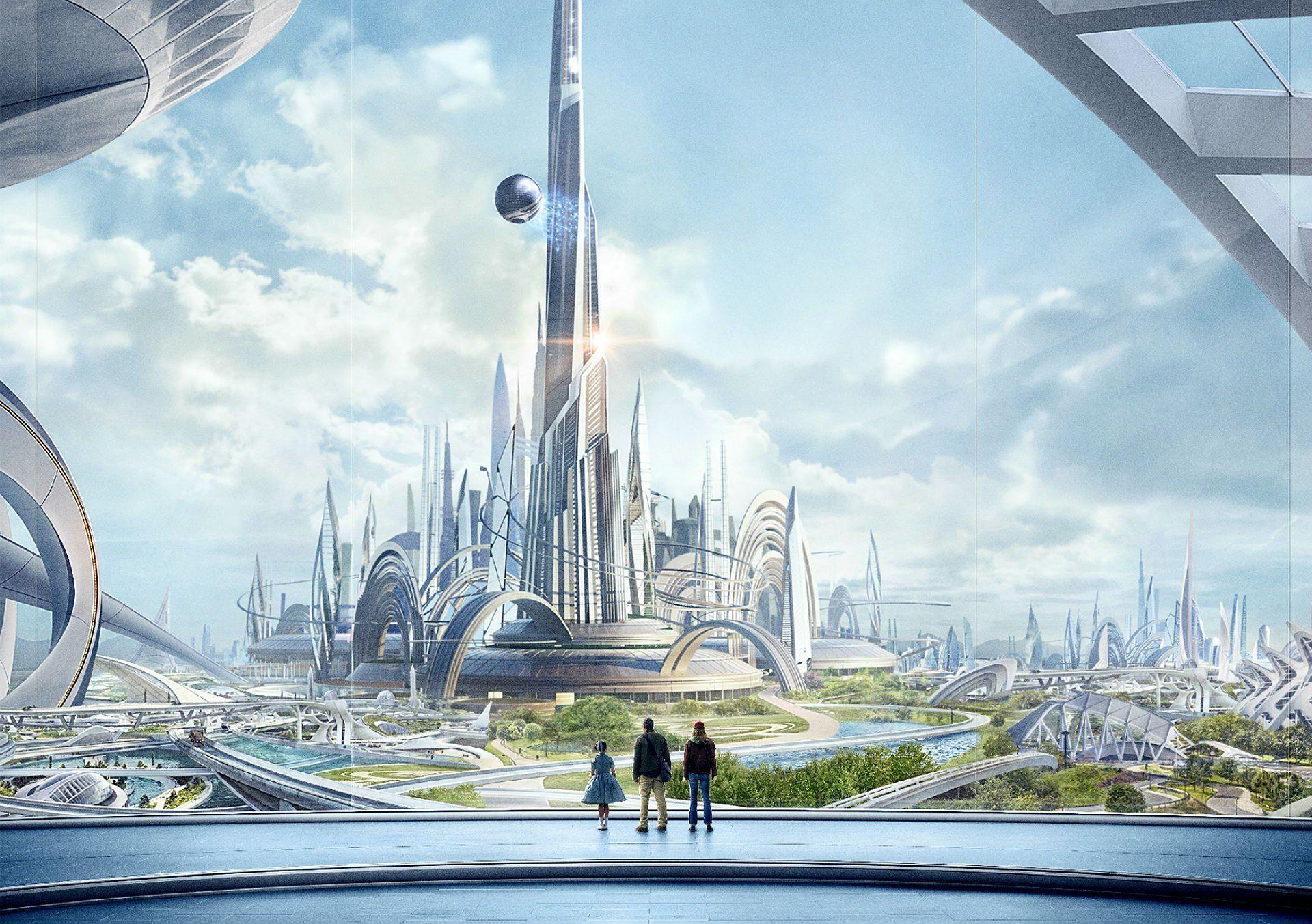 1920x1353 TOMORROWLAND Action Adventure Mystery Sci Fi Fantasy Disney 1tomorrow City Cities Wallpaperx1353