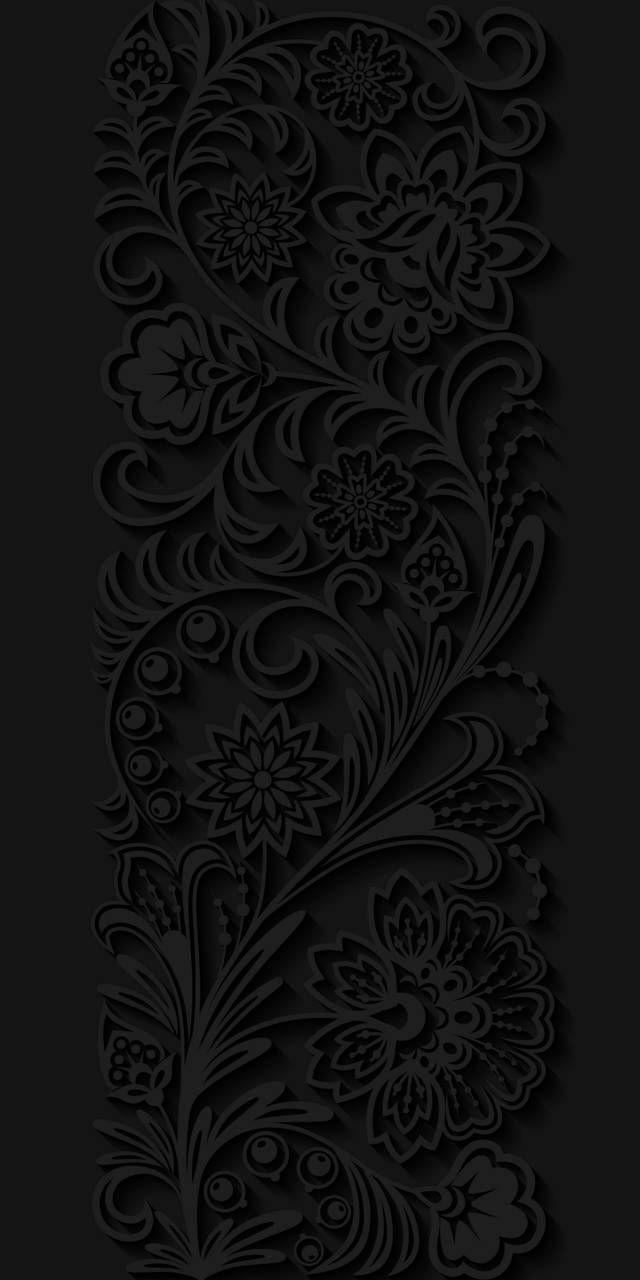 640x1280 Download Flowers 3D Wallpaper by Sixty_Days now. Browse millions of popular 3D Wa. Dark wallpaper, Graphic wallpaper, Phone wallpaper design