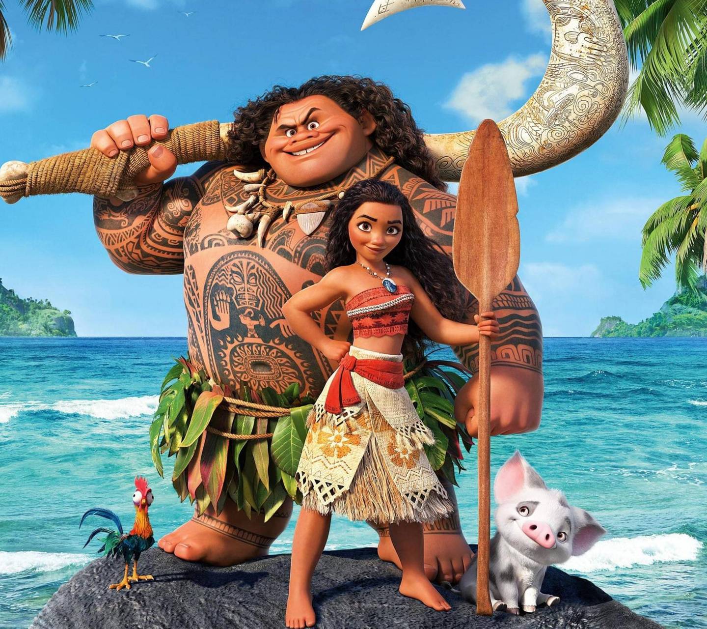 1440x1280 Disney Moana wallpaper
