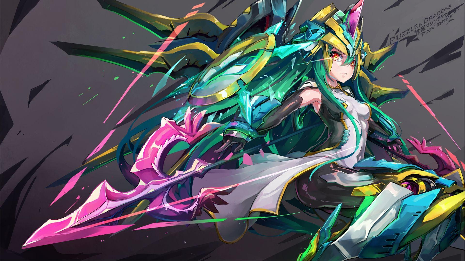 1920x1080 Athena (P&D) & Dragons Wallpaper
