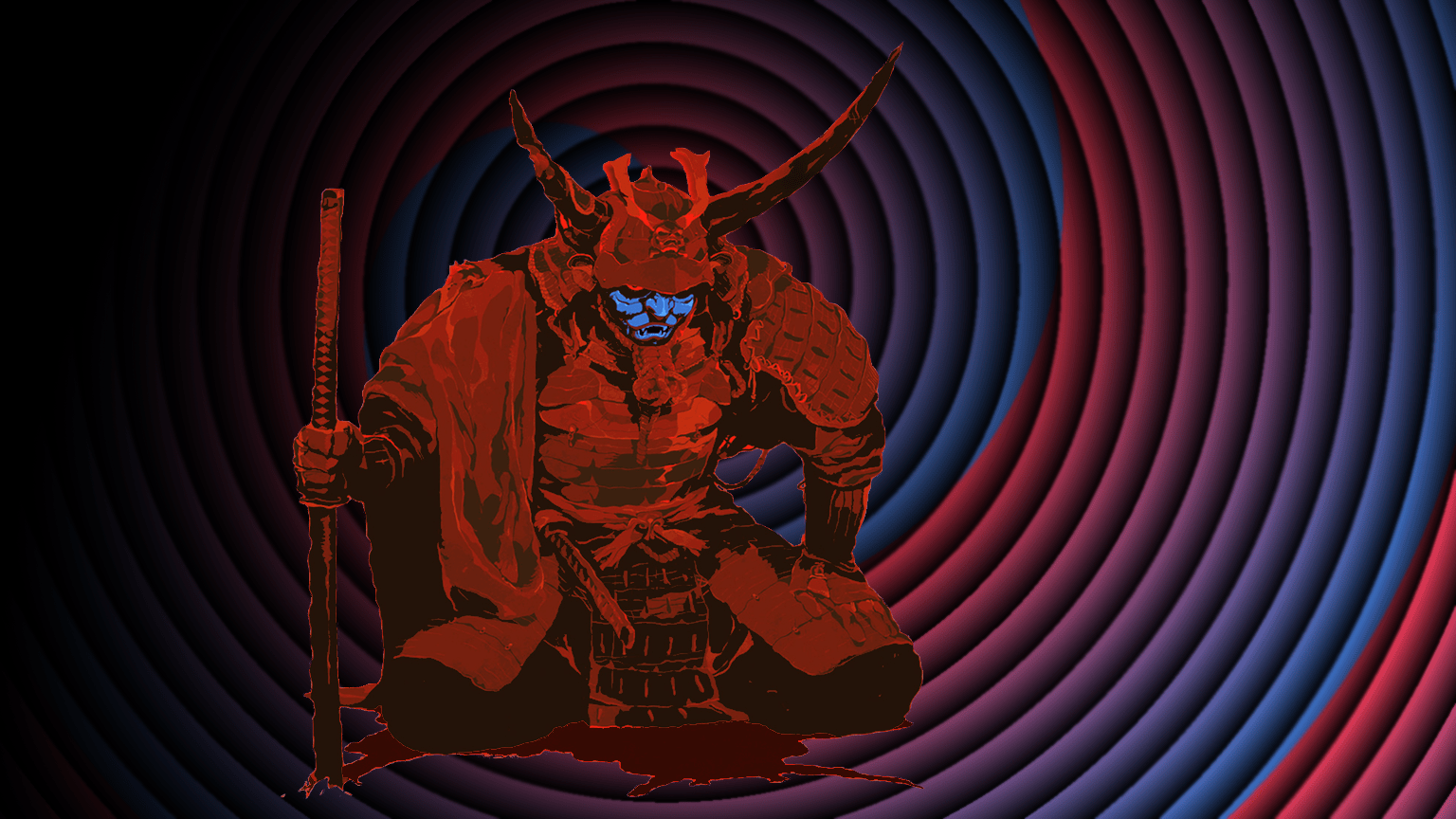 1536x864 Samurai Spiral [1536 x 864]. Funny wallpaper, Featured art, Art