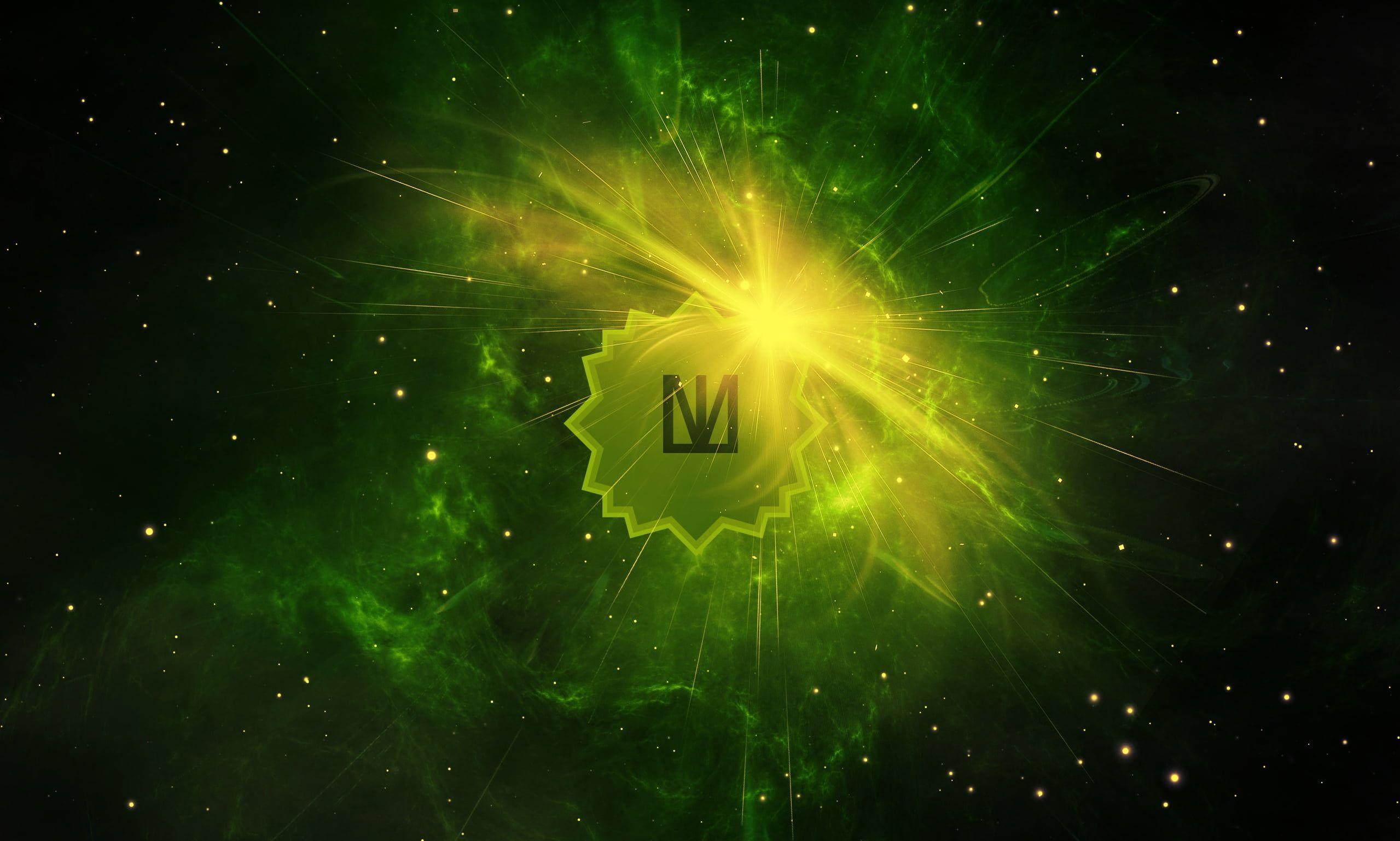 green galaxy background green galaxy hd wallpaper