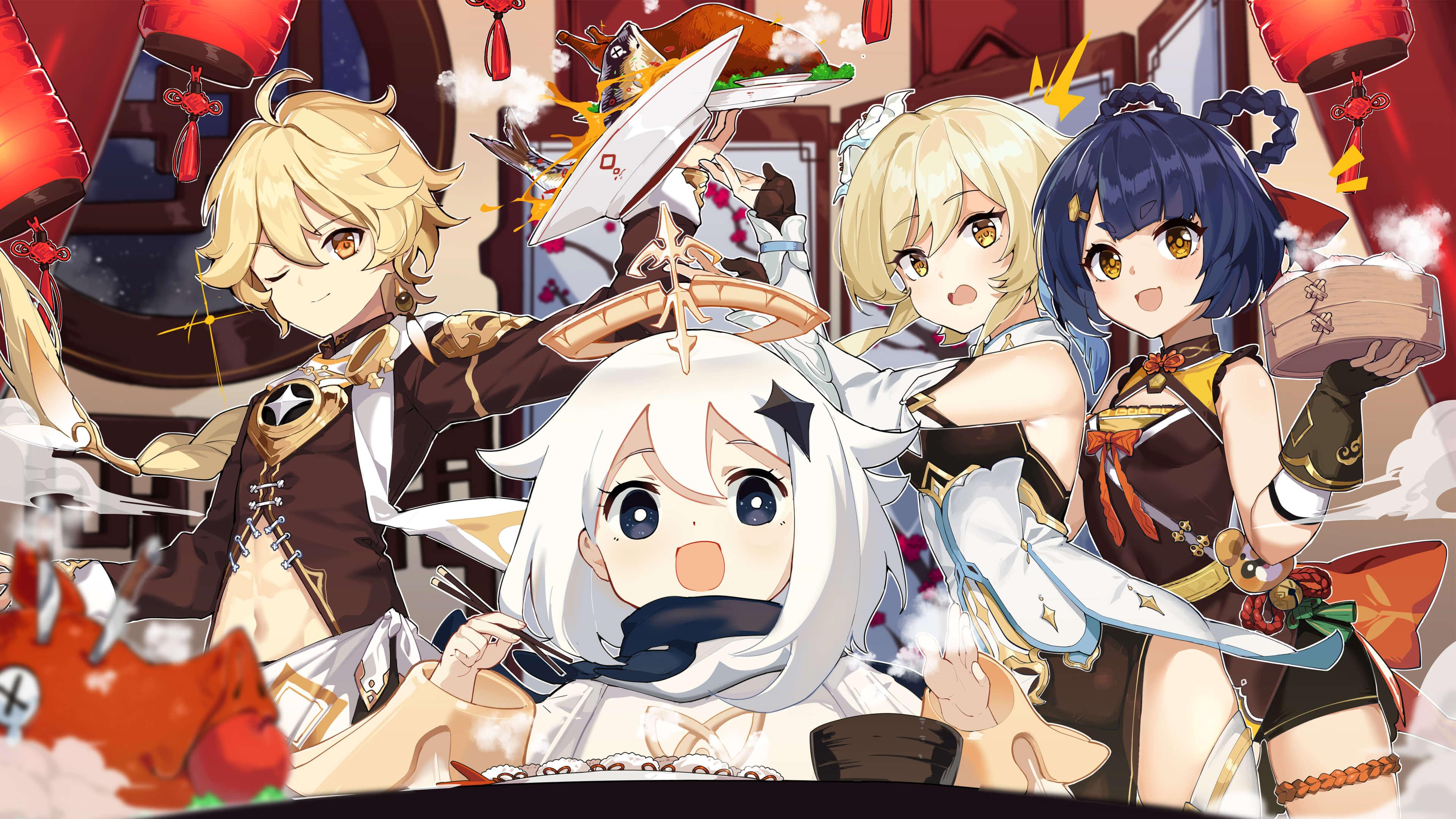 3840x2160 Genshin Impact Wallpaper