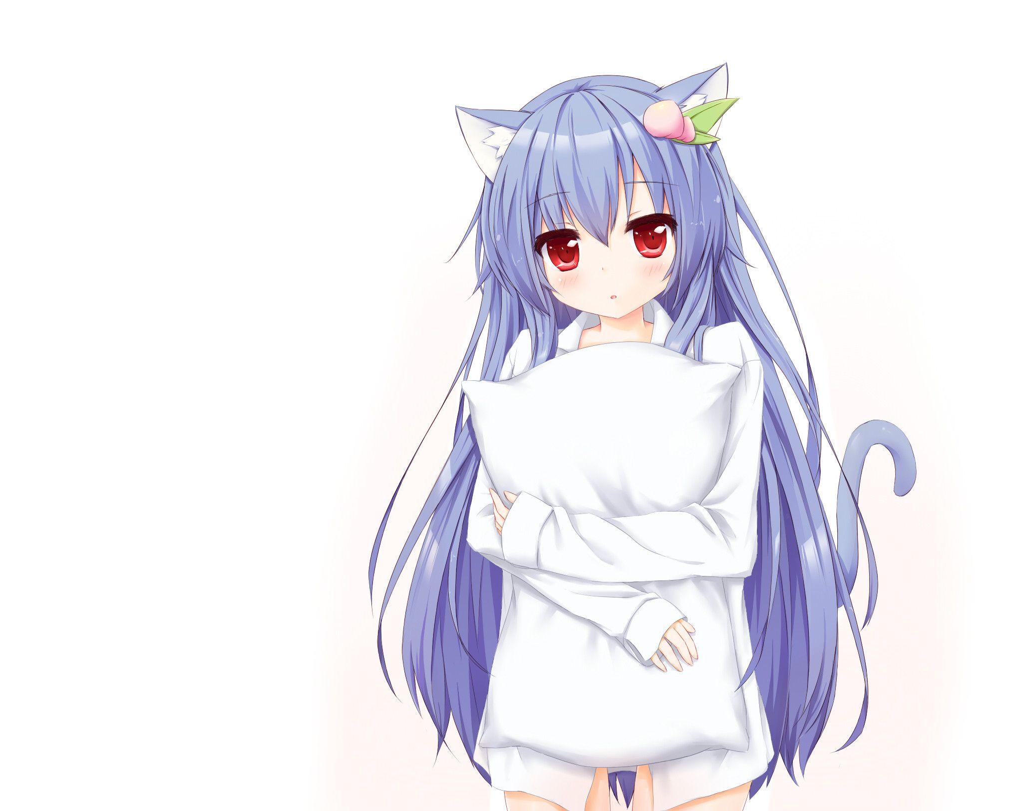 2031x1625 Anime Cat Girl, iPhone, Desktop HD Background / Wallpaper (1080p, 4k) (2031x1625) (2021)