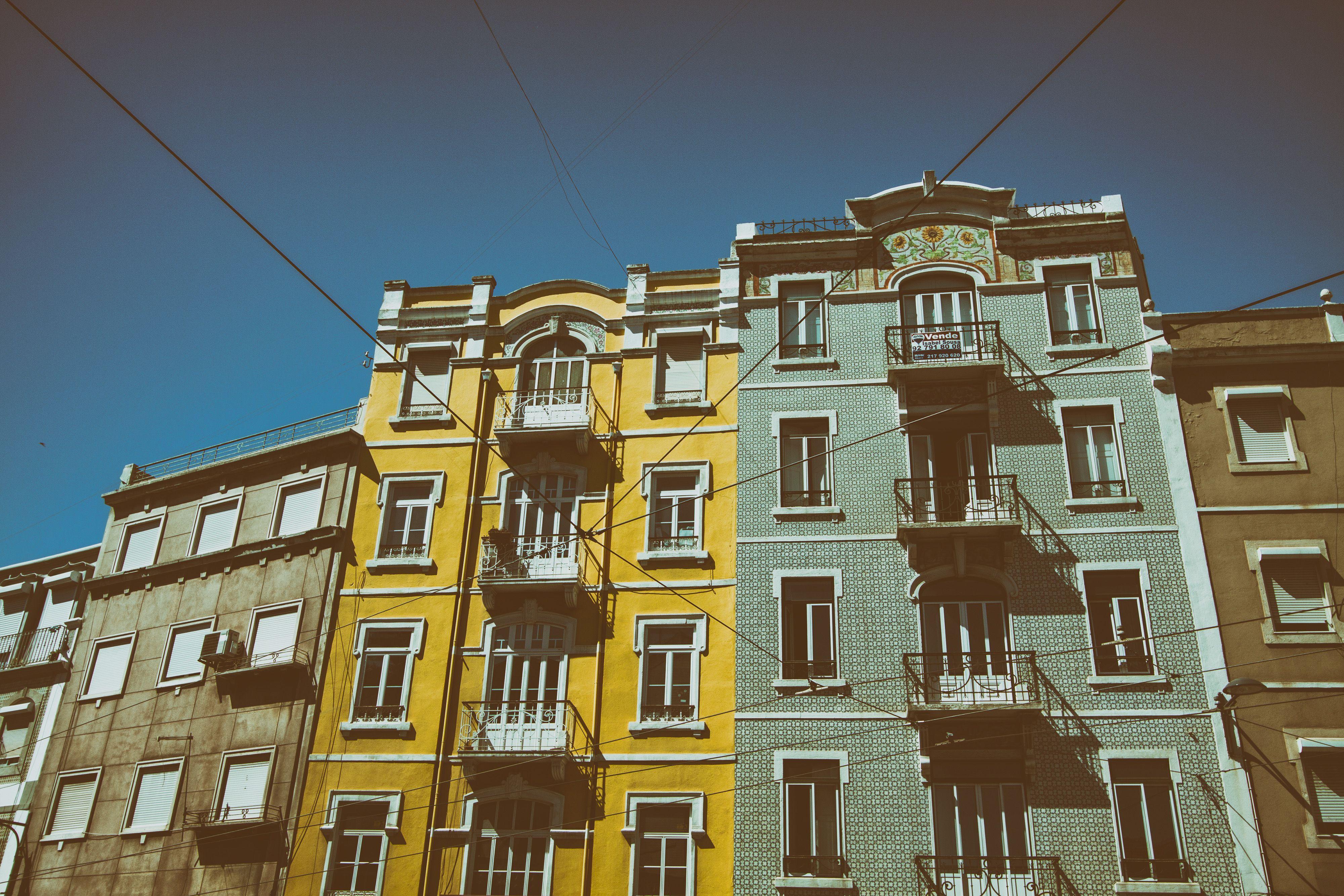 4000x2667 lisbon, portugal, buildings 1366x768 Resolution Wallpaper, HD City 4K Wallpaper, Image, Photo and Background