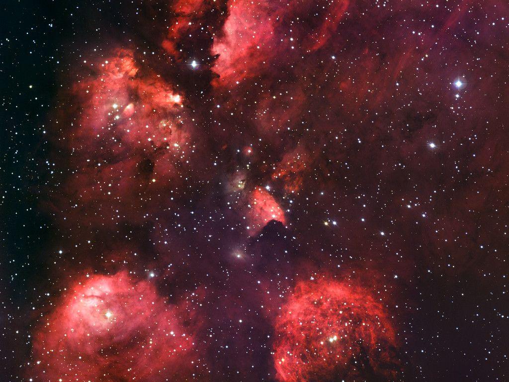 1024x768 The Cat's Paw Nebula*