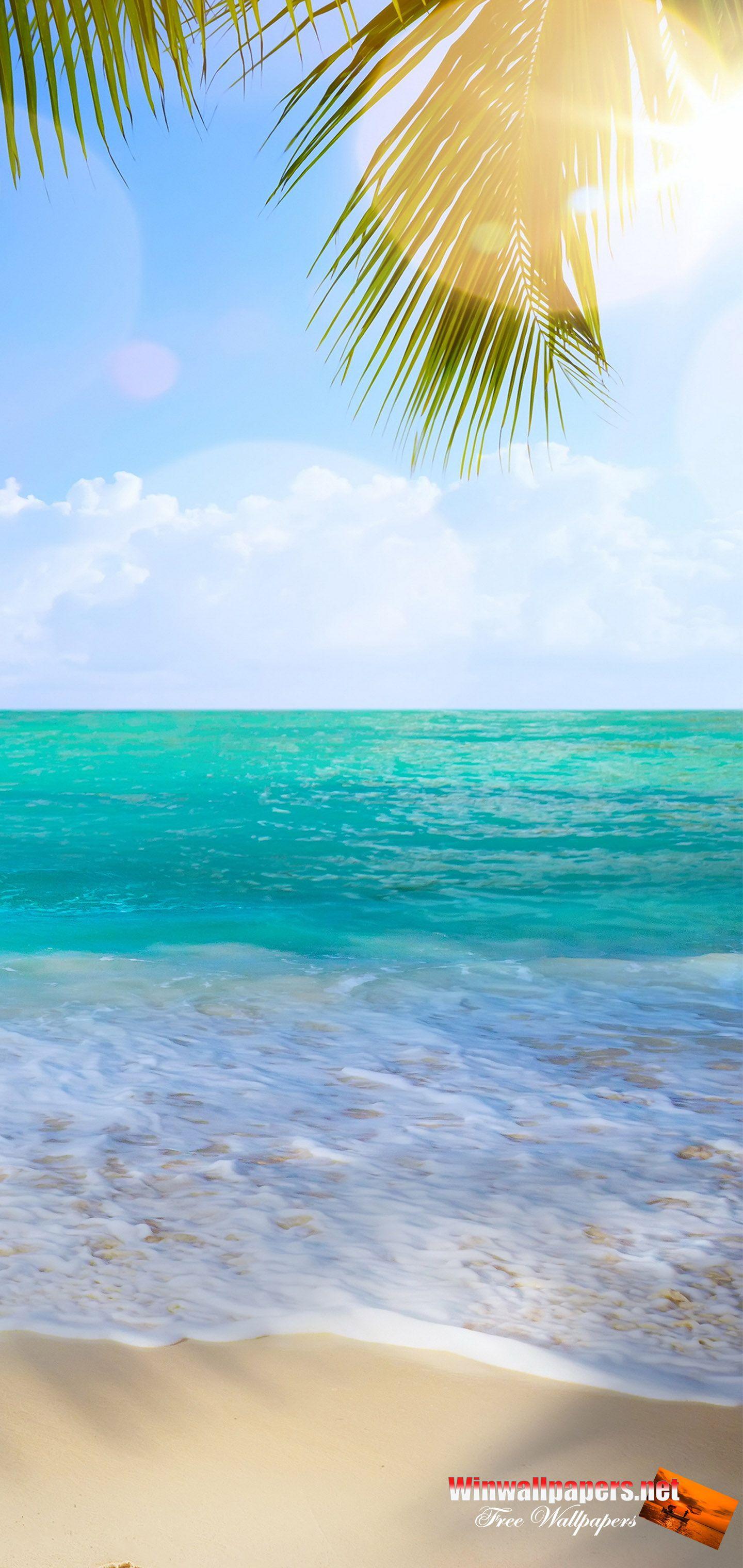 1440x3040 Beach Wallpaper S10