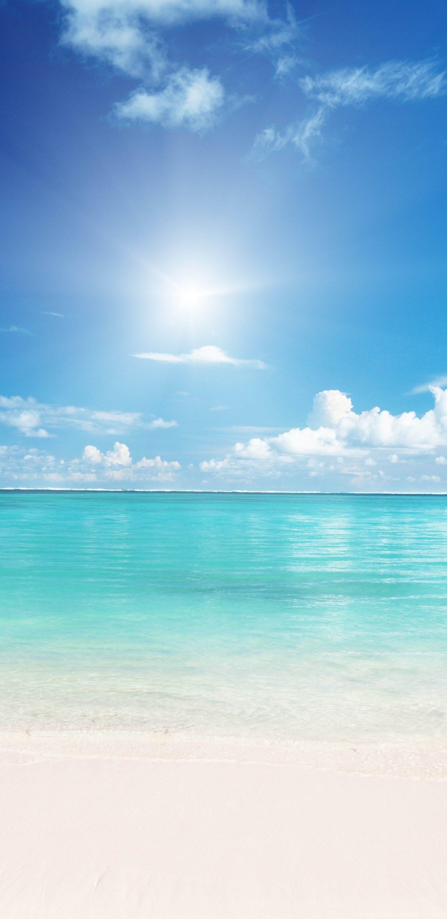 1440x2960 White Sand On The Beach Wallpaper And Image Wallpaper. Desktop Background