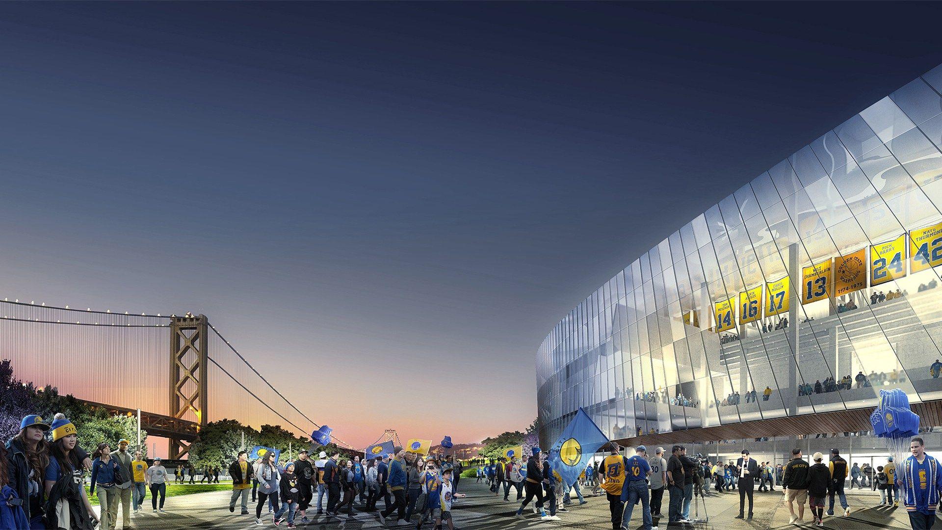 1920x1080 Golden State Warriors, Oracle Arena HD Wallpaper & Background • 39142 • Wallur