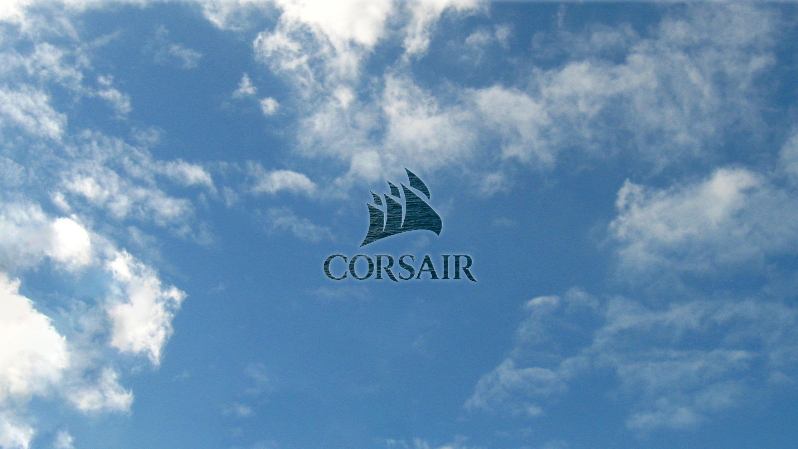 2560x1440 I made another Corsair wallpaper in blue