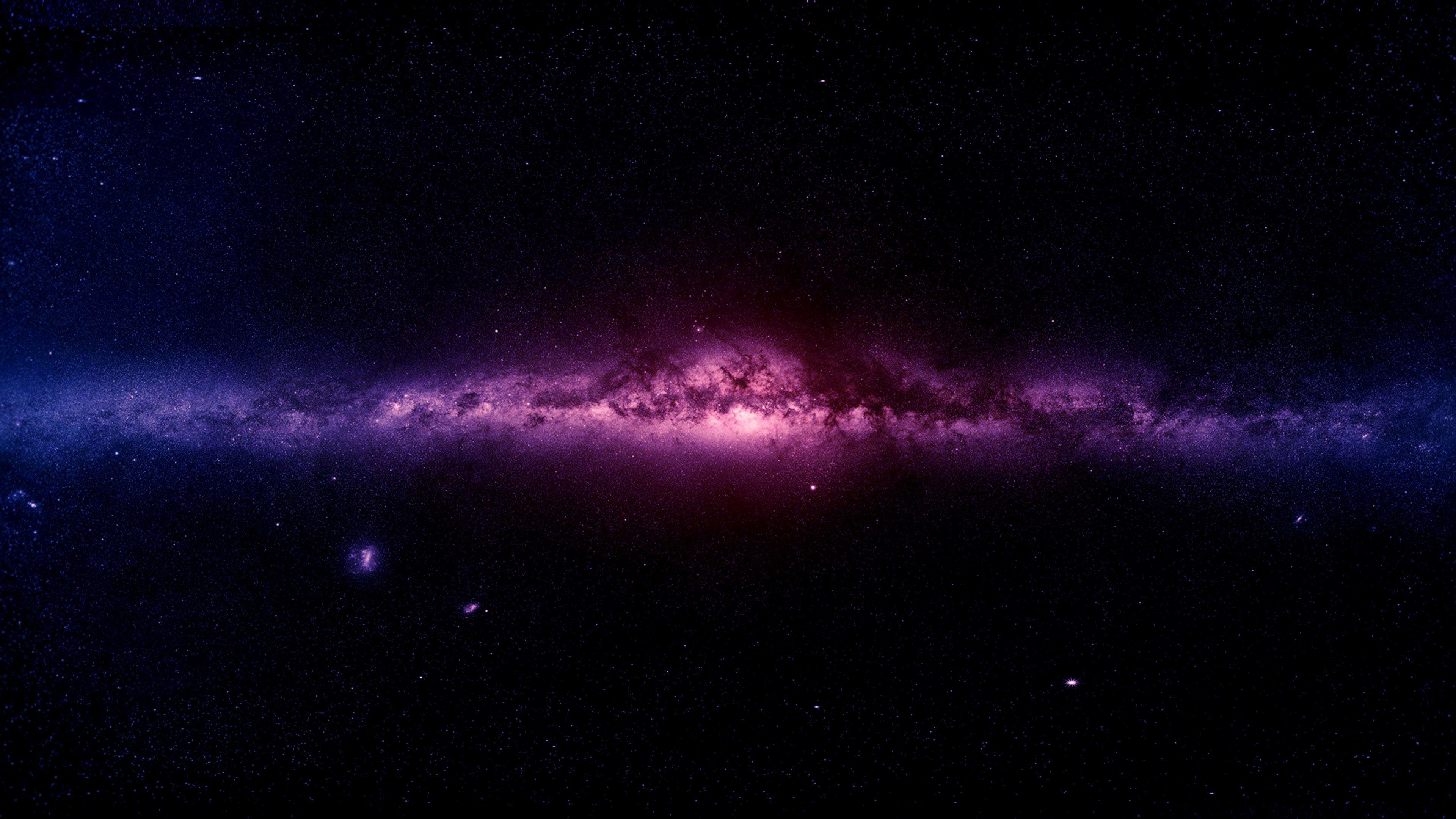 3840x2160 Space Galaxy Love In My Hand Stars Milky Way