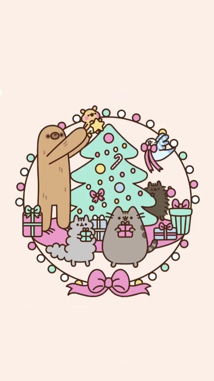 736x1308 pusheen winter wallpaper!! iPhone X Wallpaper 50947039520201957 X Wallpaper HD