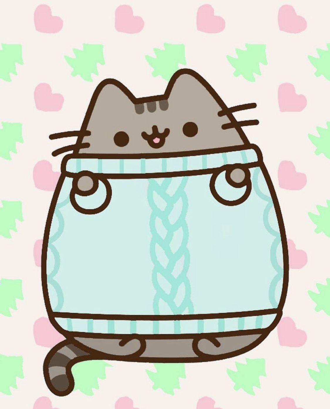 1125x1393 Kawaii Winter Wallpaper