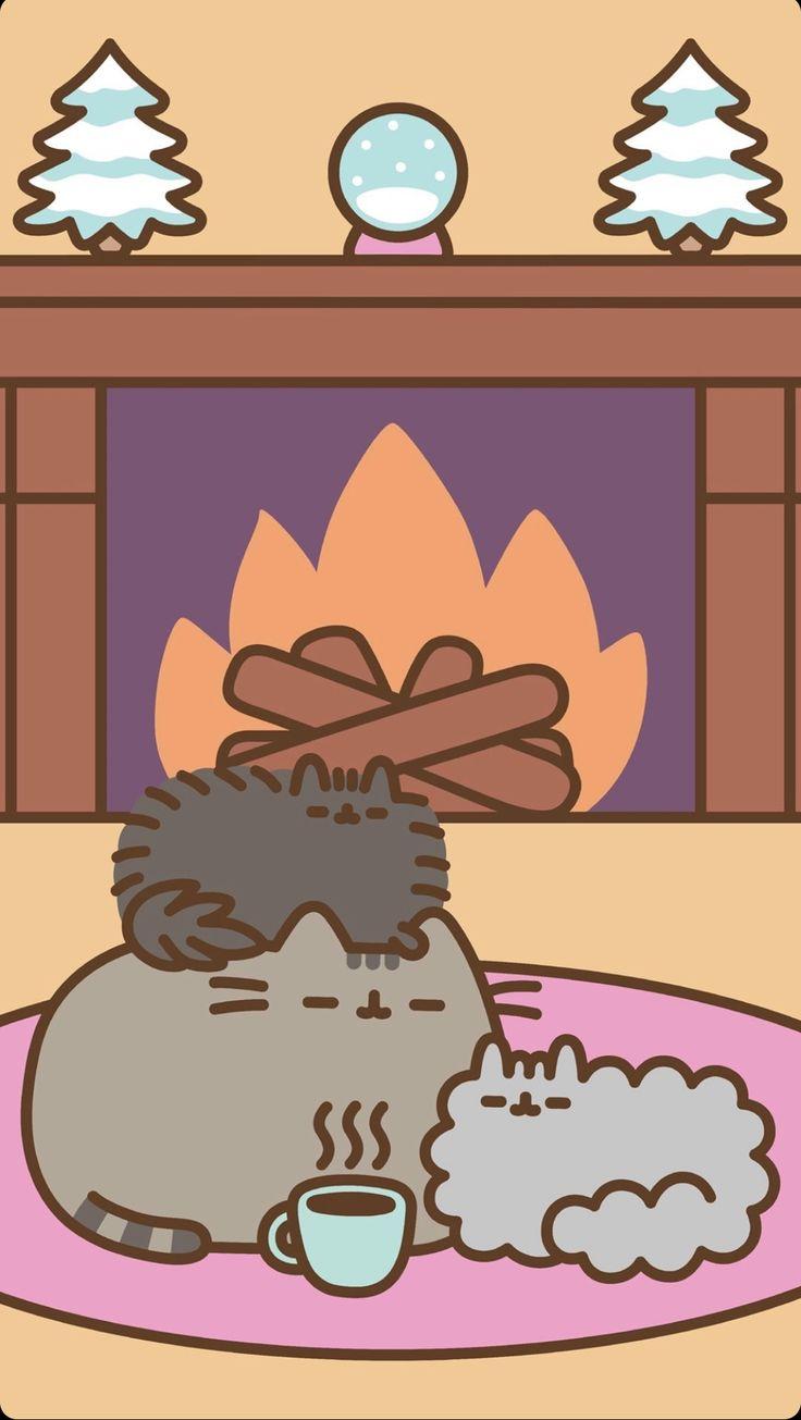 736x1305 pusheen winter wallpaper !! iPhone X Wallpaper 50947039520085151 X Wallpaper HD