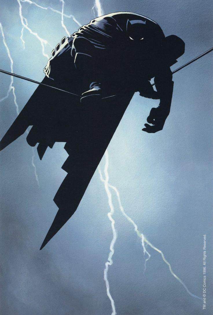 736x1090 Frank Miller's TDKR. This is my wallpaper. Thought some of you might want to use