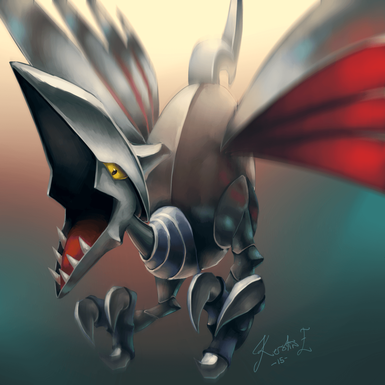 1280x1280 Skarmory HD Wallpaper