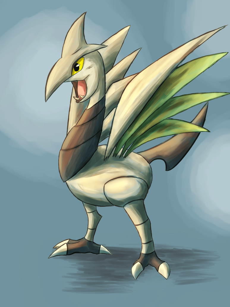 774x1033 Shiny Skarmory. Bird pokemon, Flying type pokemon, Pokemon