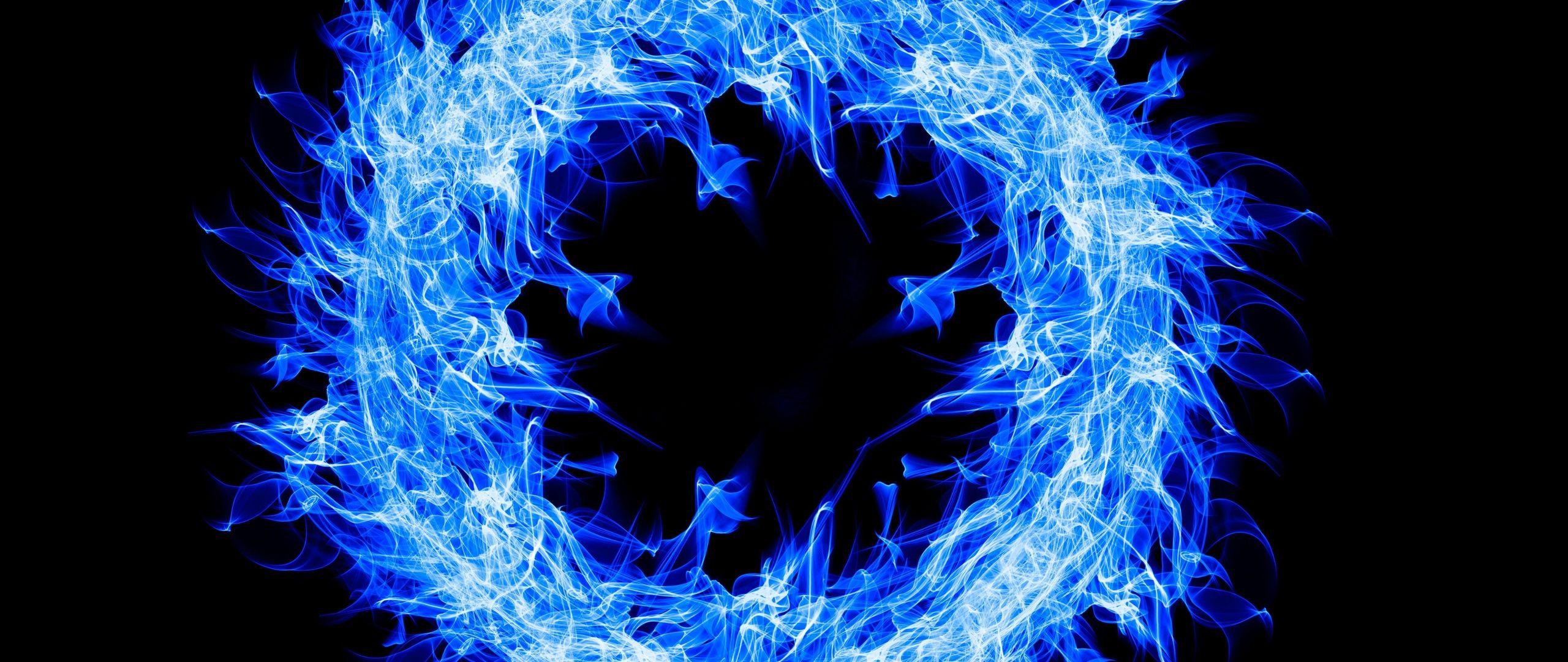 2560x1080 Blue Fire Ring 4k 2560x1080 Resolution HD 4k Wallpaper, Image, Background, Photo and Picture
