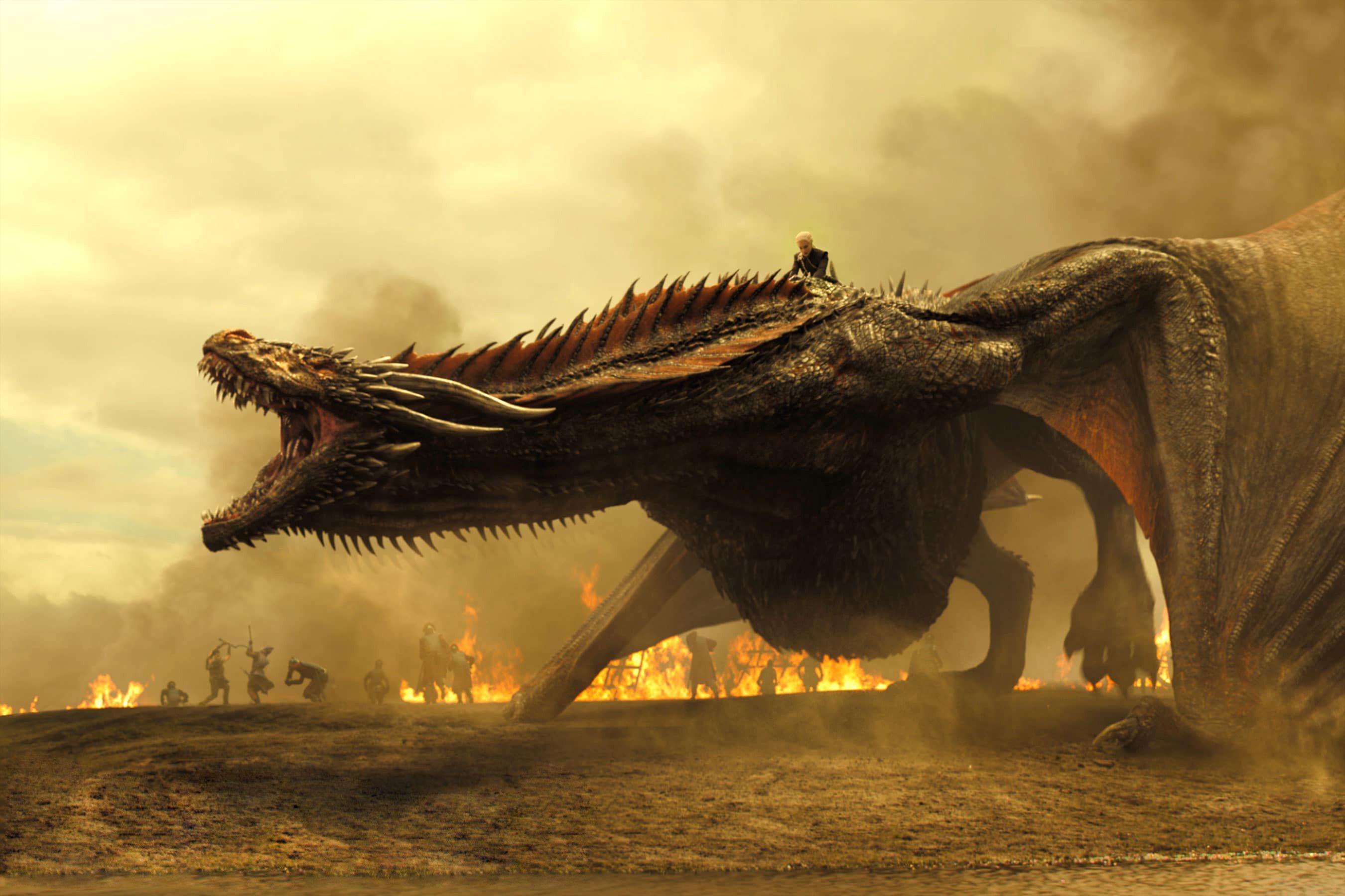 2700x1800 Game Of Thrones Season 7 Dragon And Khaleesi, HD TV Shows, 4k
