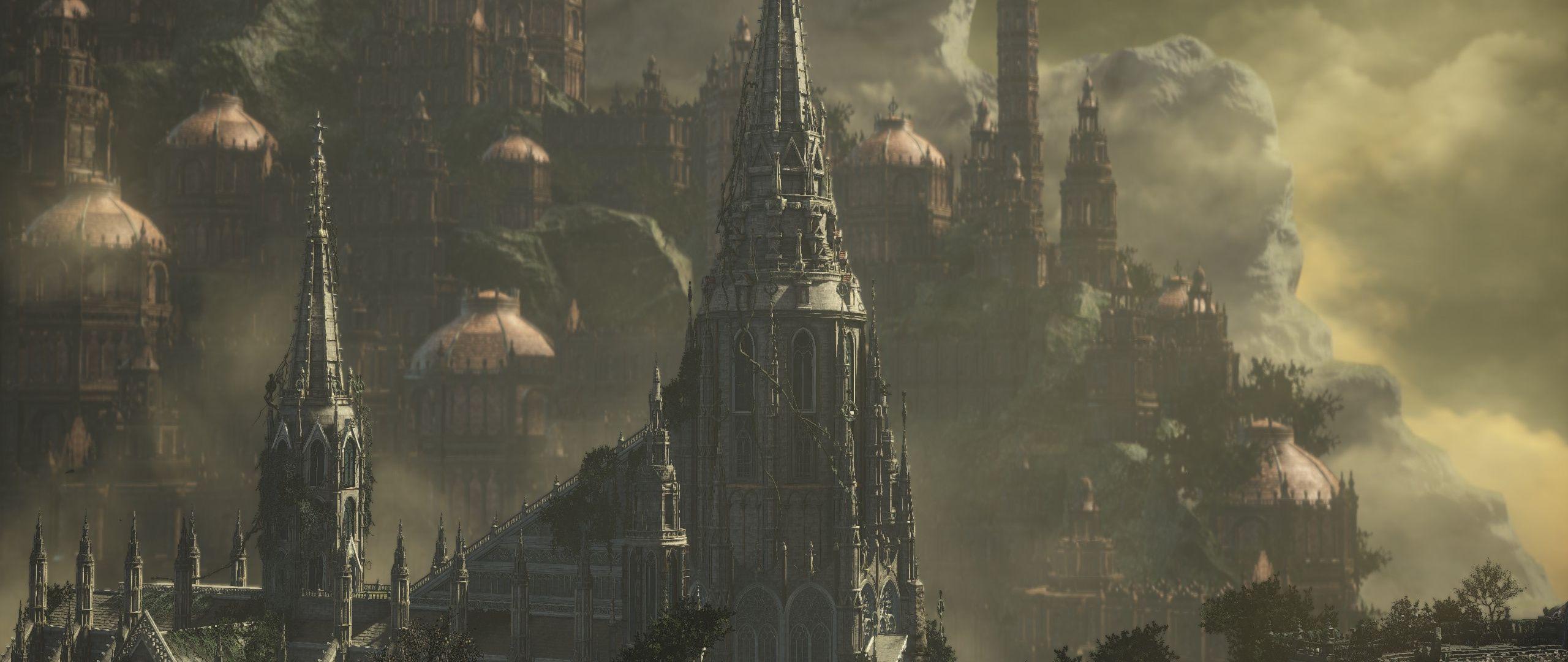 2560x1080 Download Castle, video game, Dark Souls wallpaper, 2560x Dual Wide, Widescreen