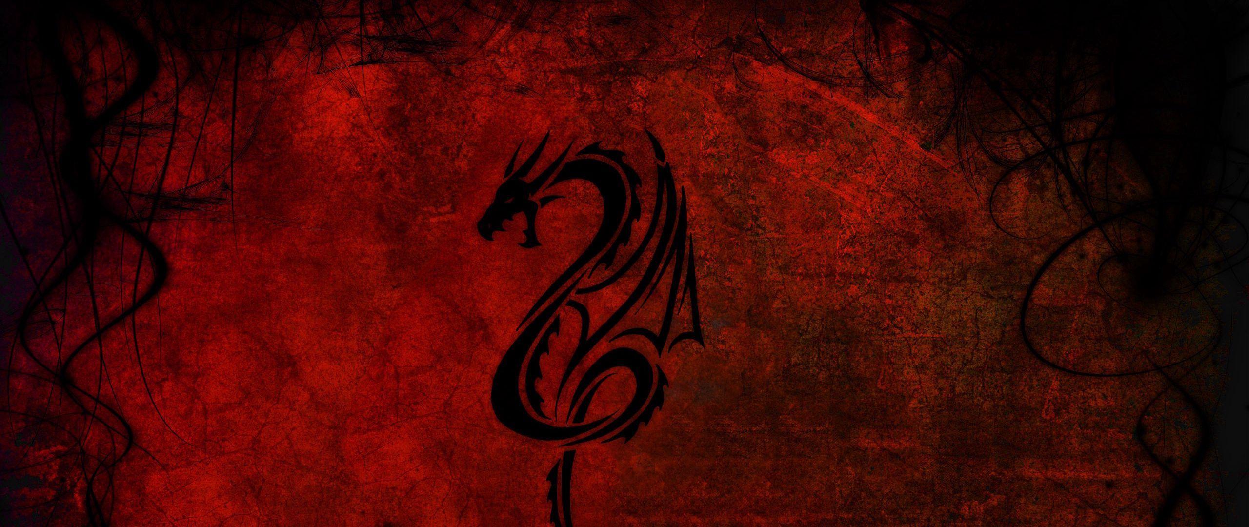2560x1080 Download wallpaper 2560x1080 style, abstract, dragon dual wide 1080p HD background