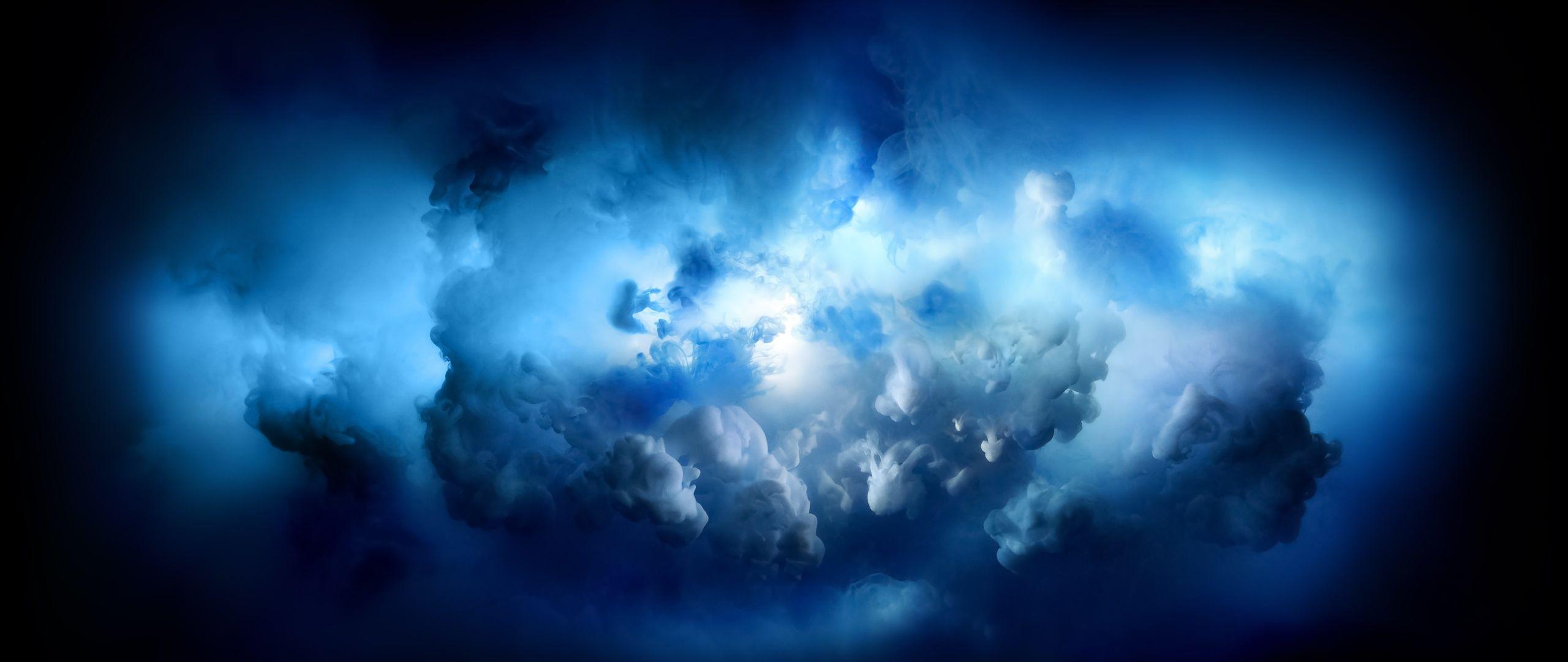 2560x1080 Download 2560x1080 wallpaper dark, blue and white clouds, dual wide, widescreen, 2560x1080 HD image, background, 2043