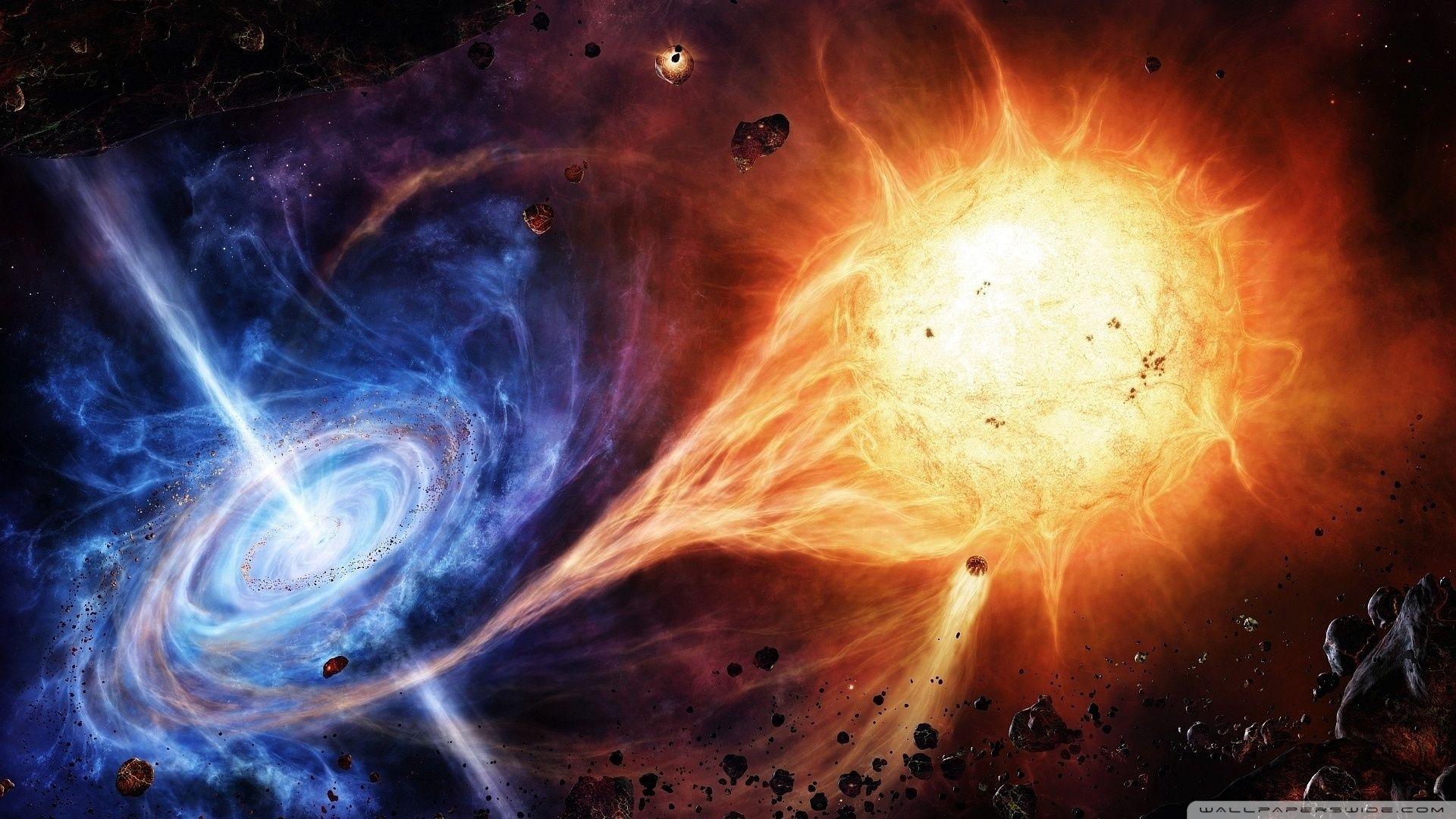 1920x1080 Outer Space Stars Black Hole ❤ 4K HD Desktop Wallpaper for 4K Ultra
