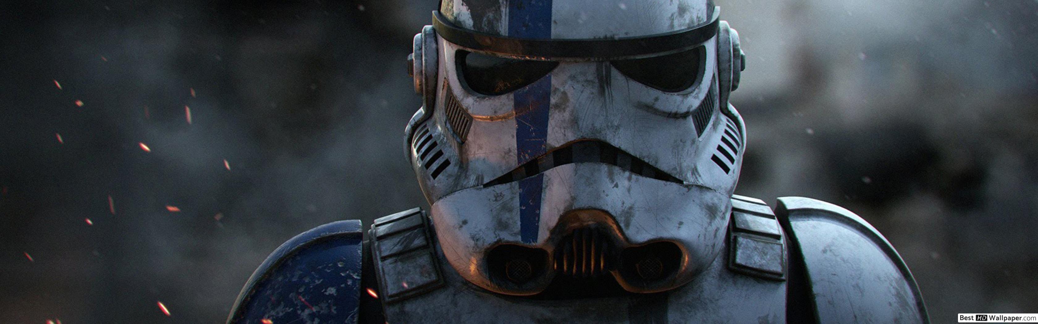 3360x1050 Star Wars movie trooper HD wallpaper download