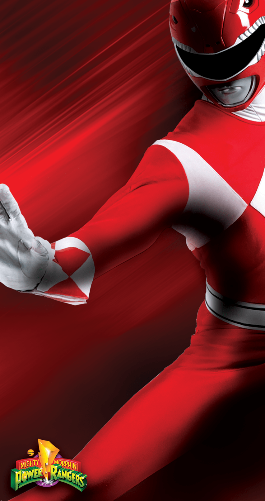 852x1608 Red Ranger Wallpaper Group Wallpaper