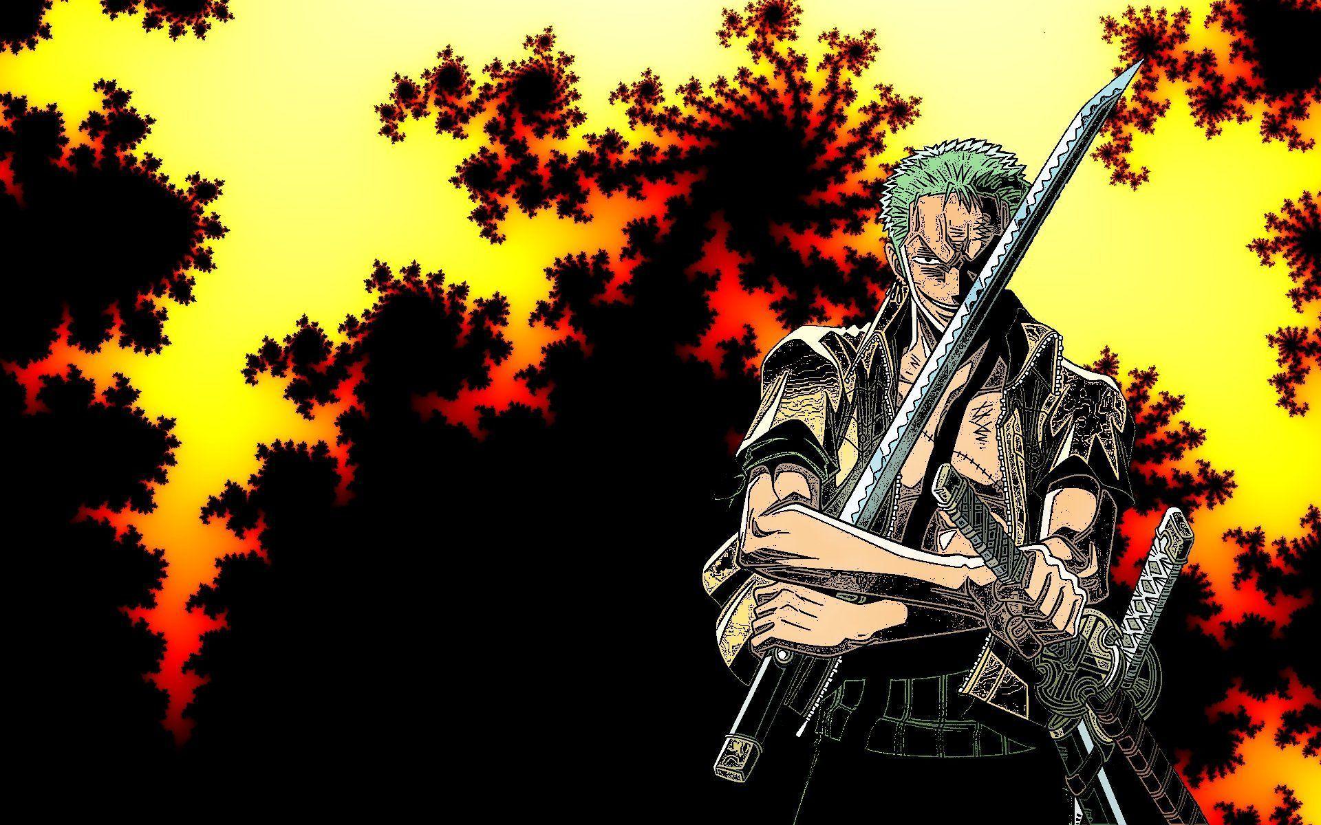 1920x1200 Roronoa Zoro Piece Wallpaper