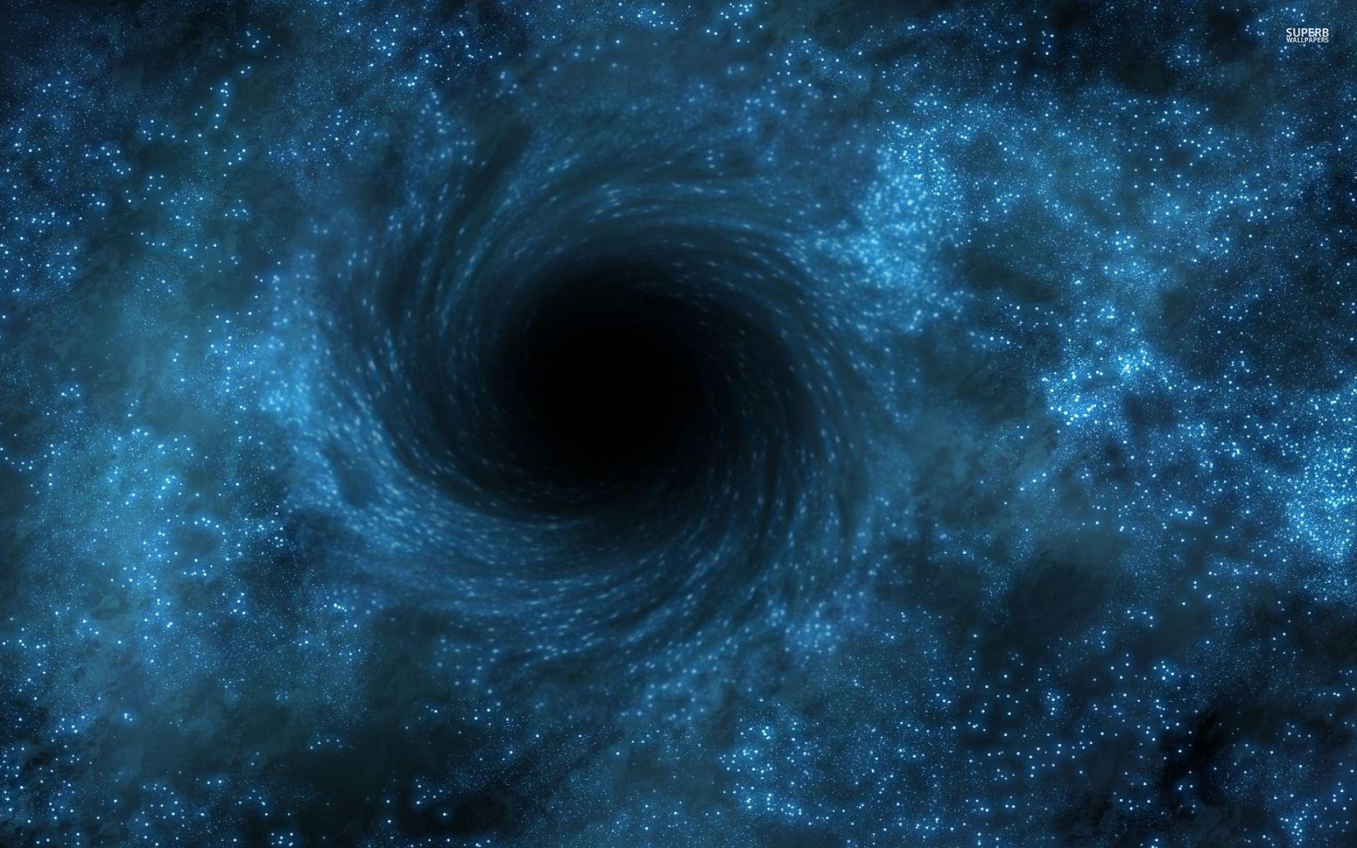space black hole wallpaper