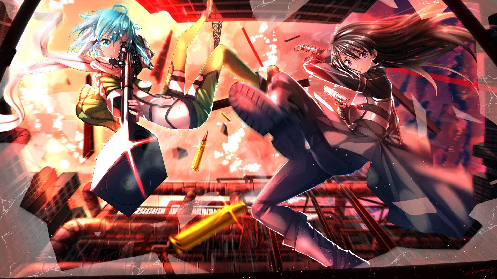 1920x1080 Sinon Sao Wallpaper