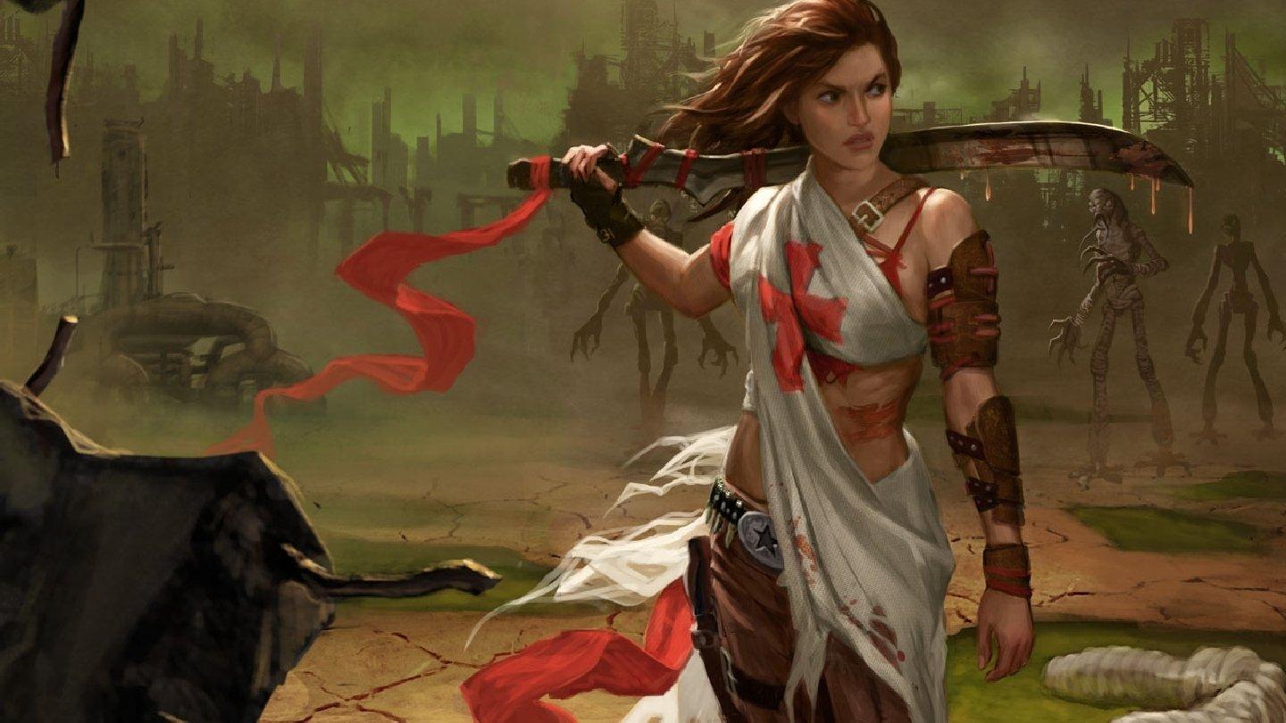 1440x810 Women Viking Wallpaper