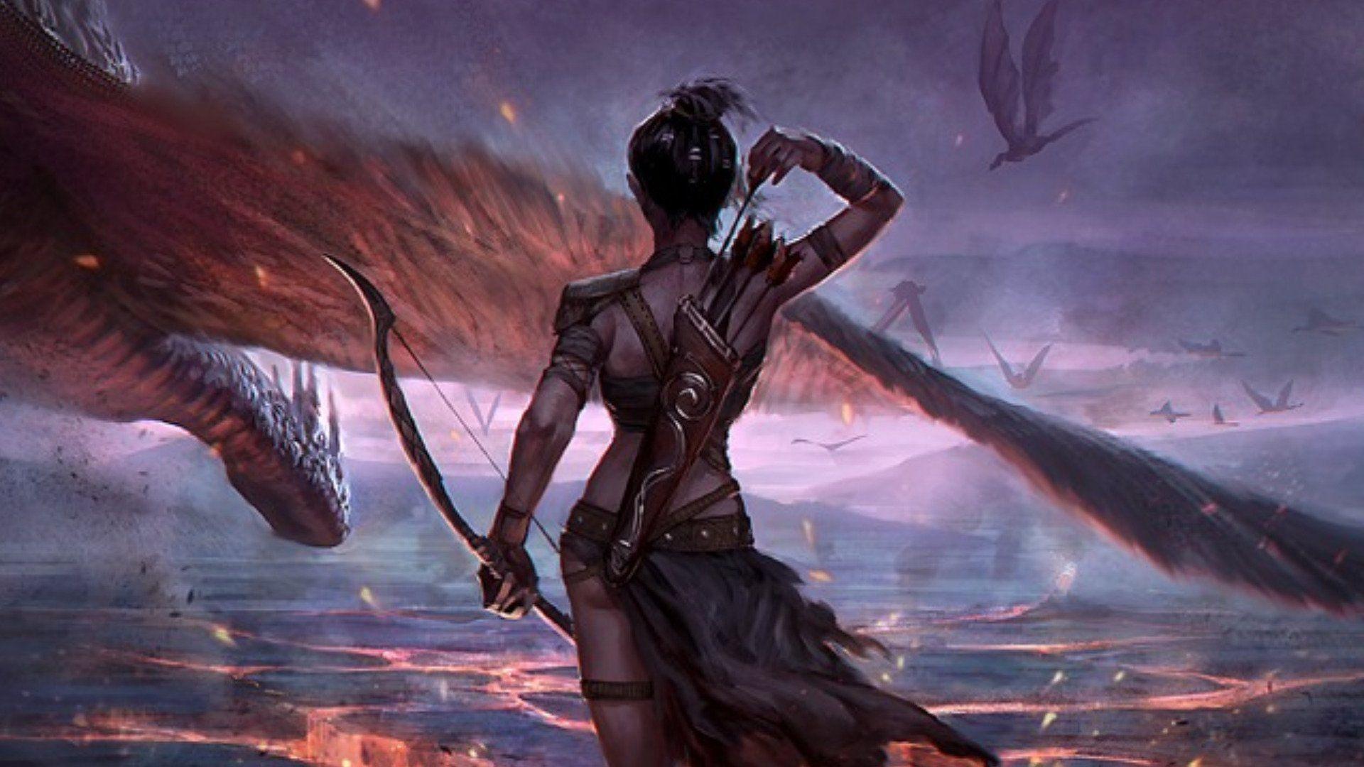1920x1080 Woman Warrior Wallpaper