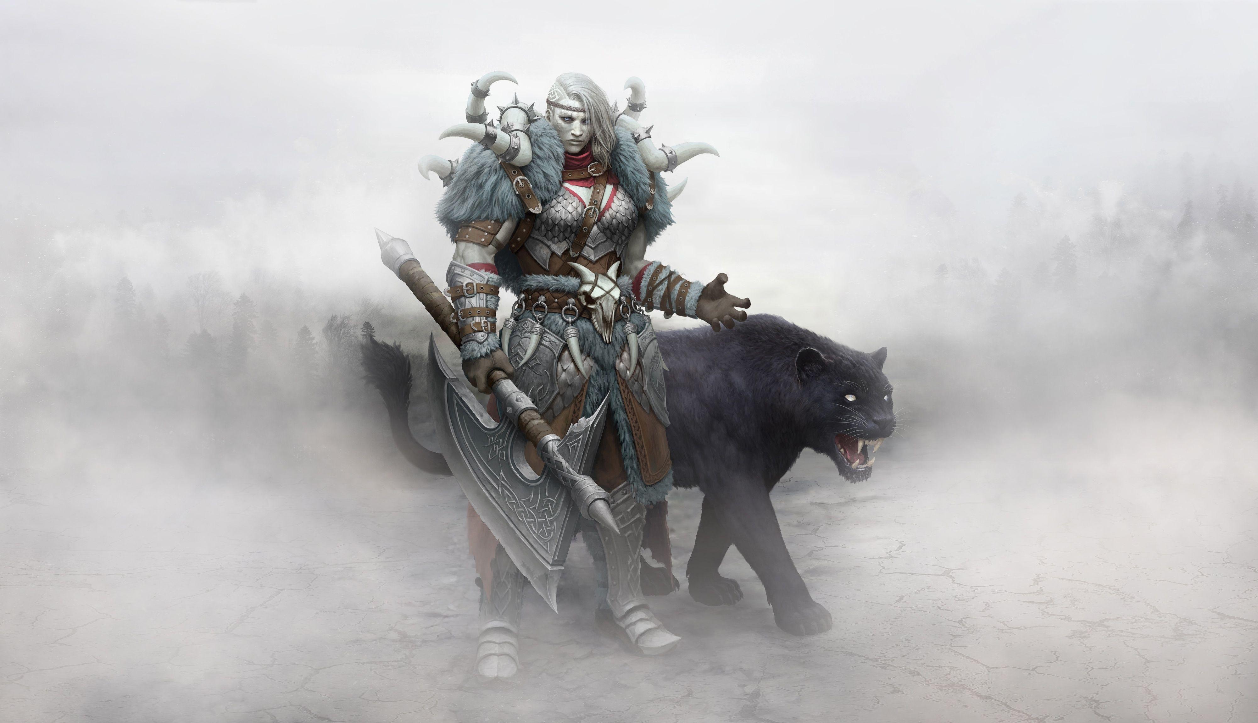 4000x2300 Viking Warrior Wallpaper