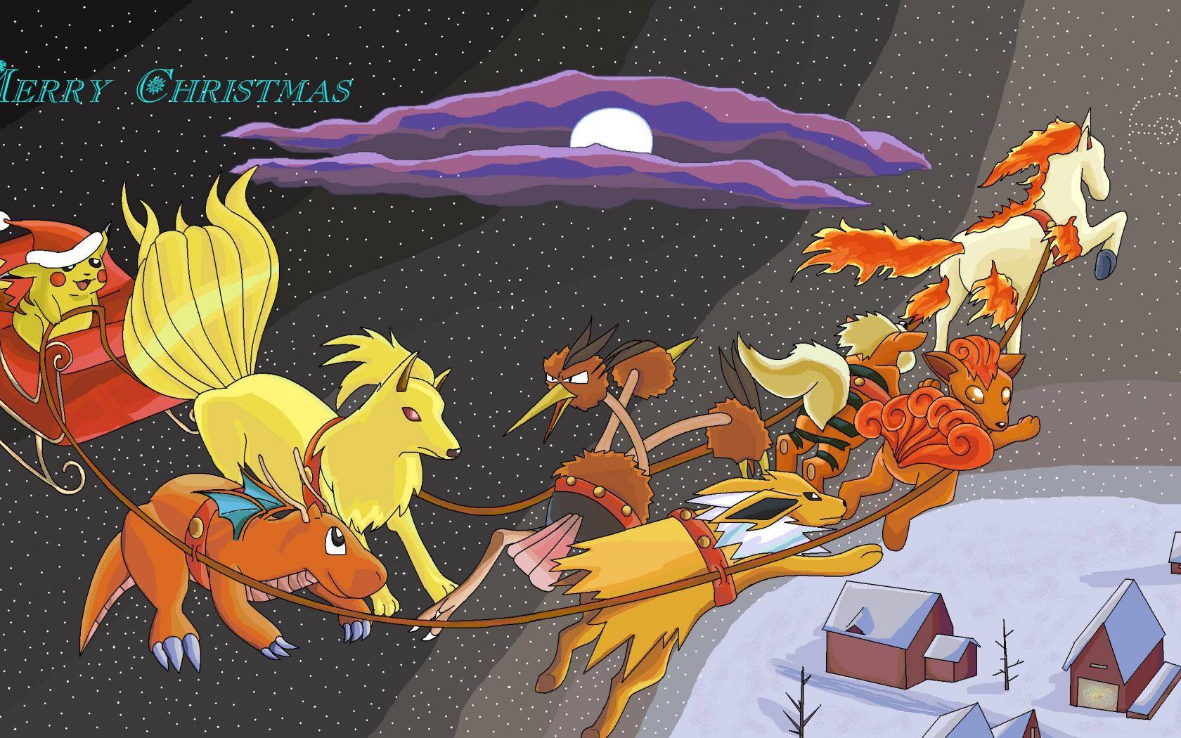 1680x1050 Free download Pokemon Christmas Wallpaper [2861x1534] for your Desktop, Mobile & Tablet. Explore Pokemon Christmas Wallpaper. Pikachu Wallpaper, Awesome Pokemon Wallpaper, Epic Pokemon Wallpaper