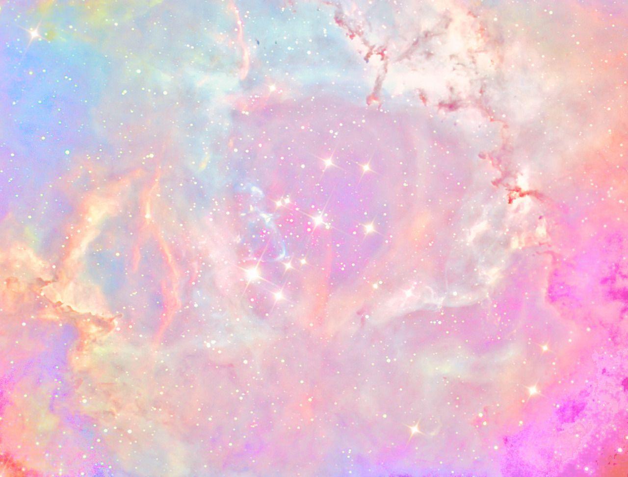 pastel galaxy wallpaper laptop