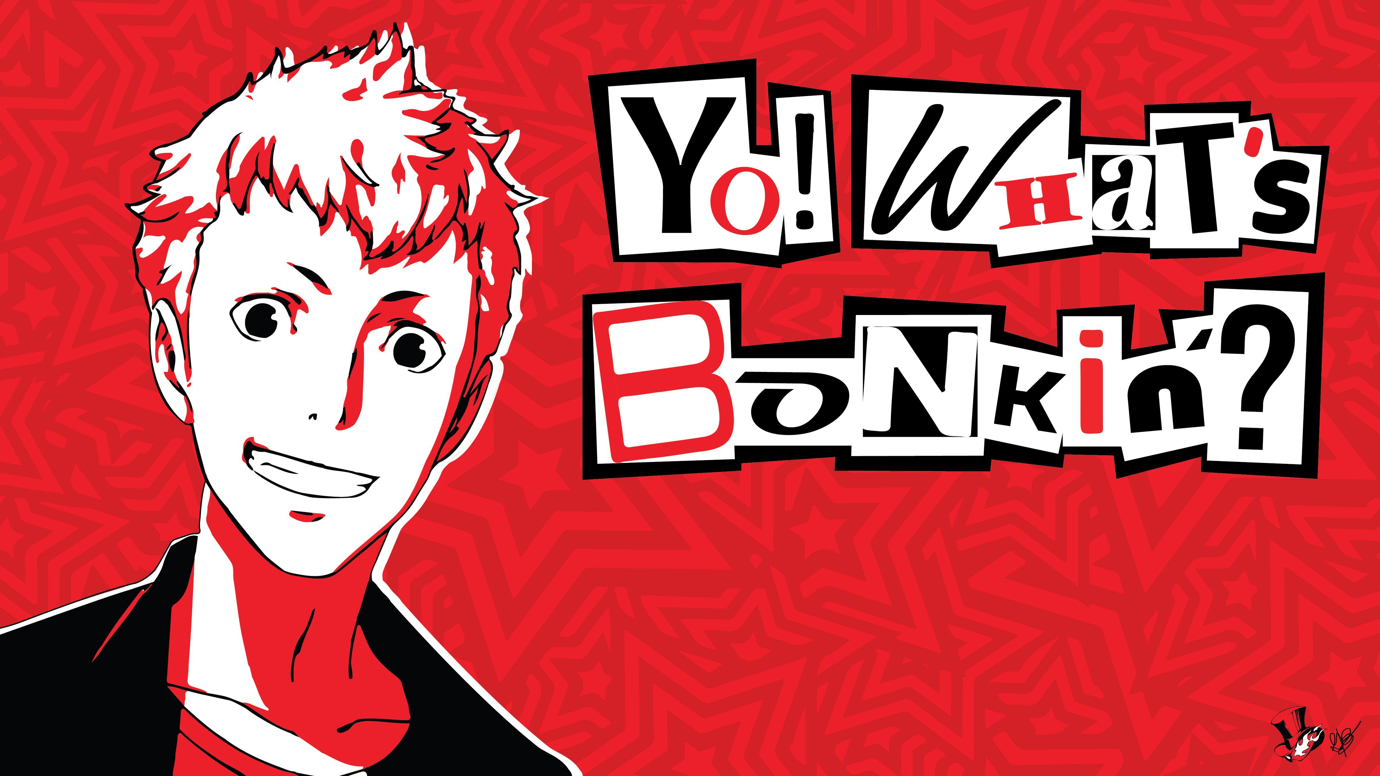 4800x2700 Update : The Ryuji wallpaper I made needed the new hot catchphrase