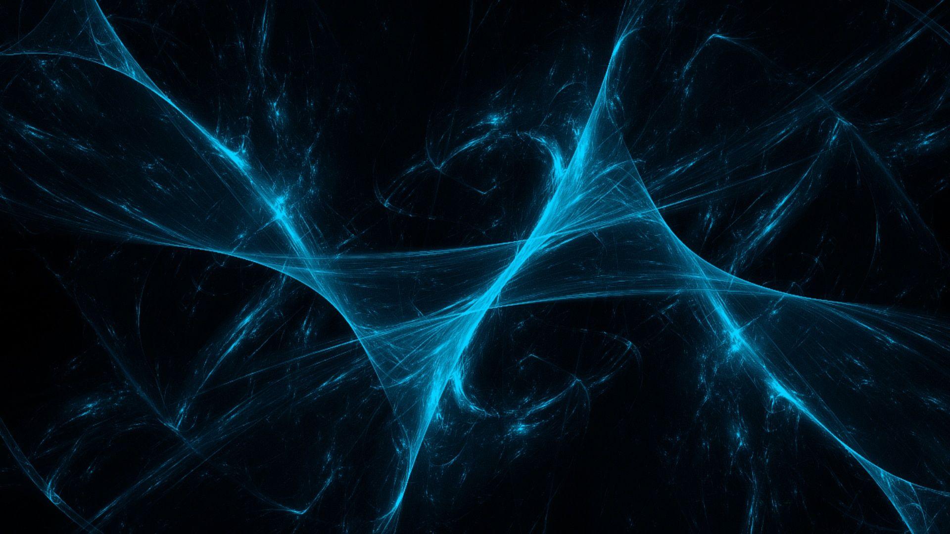 1920x1080 Blue And Black Abstract HD Picture Wallpaper